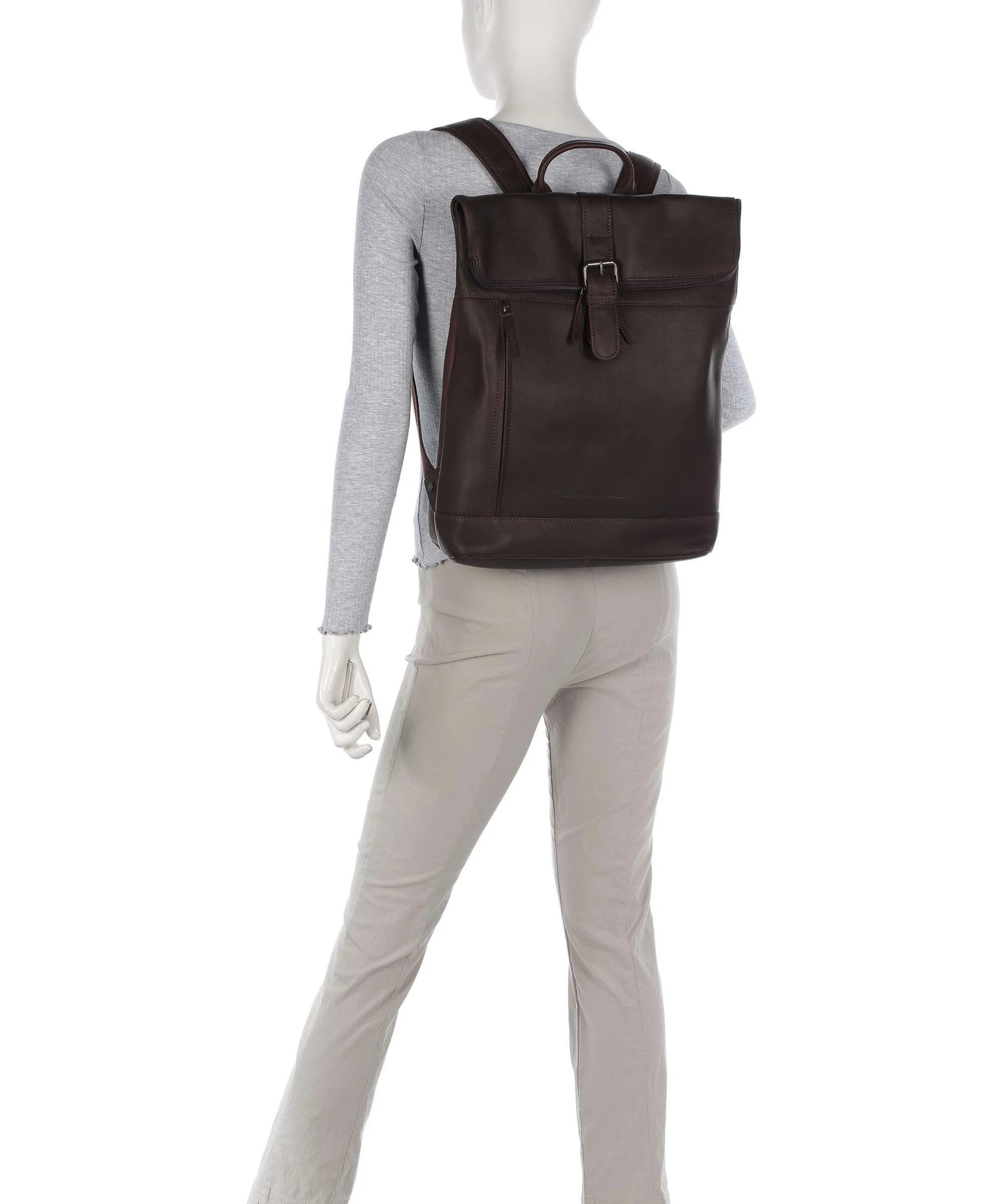 The Chesterfield Brand Cow Wax Pull Up Larsson Sac à dos brown - Image 3