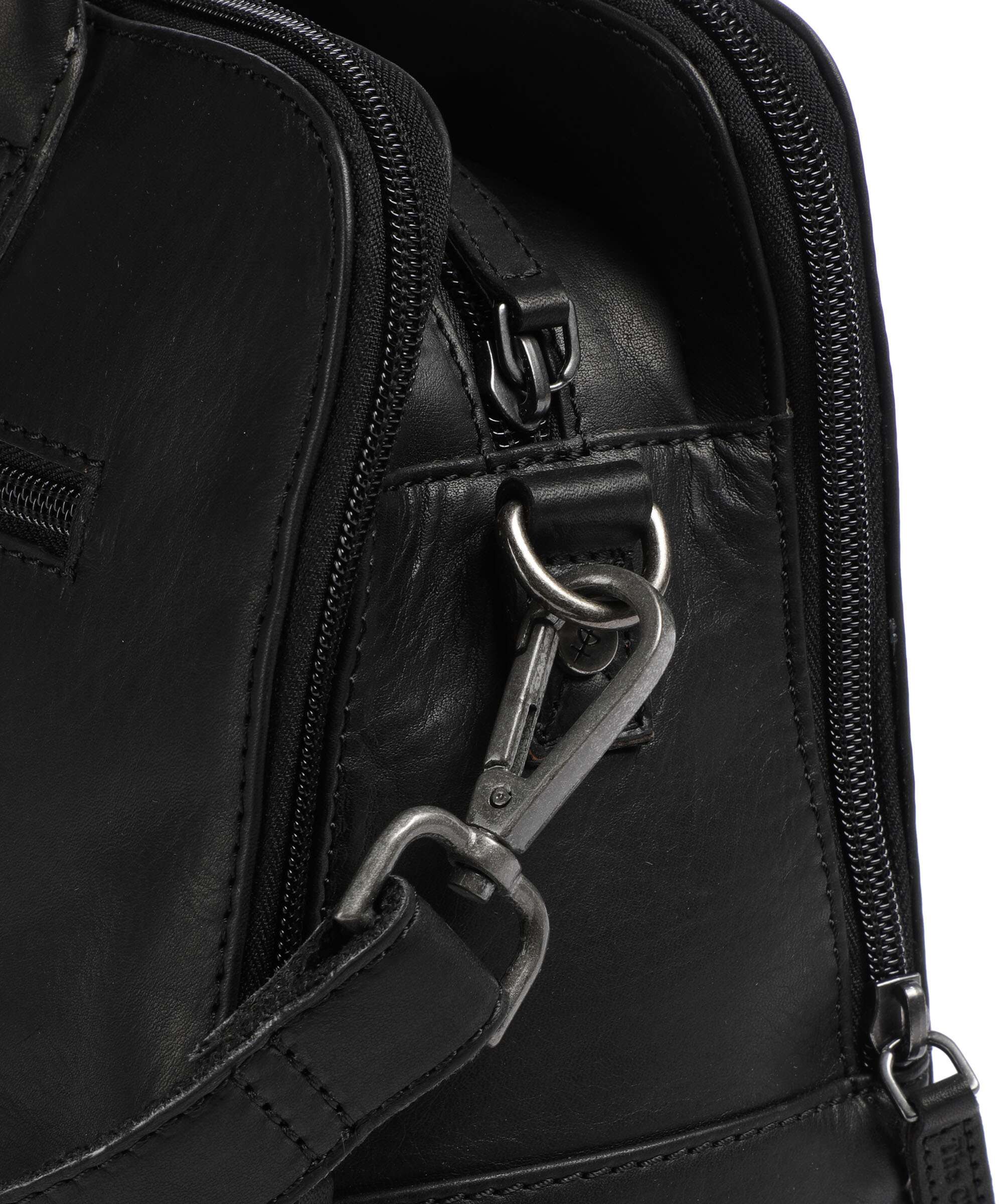 The Chesterfield Brand Cow Wax Pull Up Layton Sac à main black - Image 4