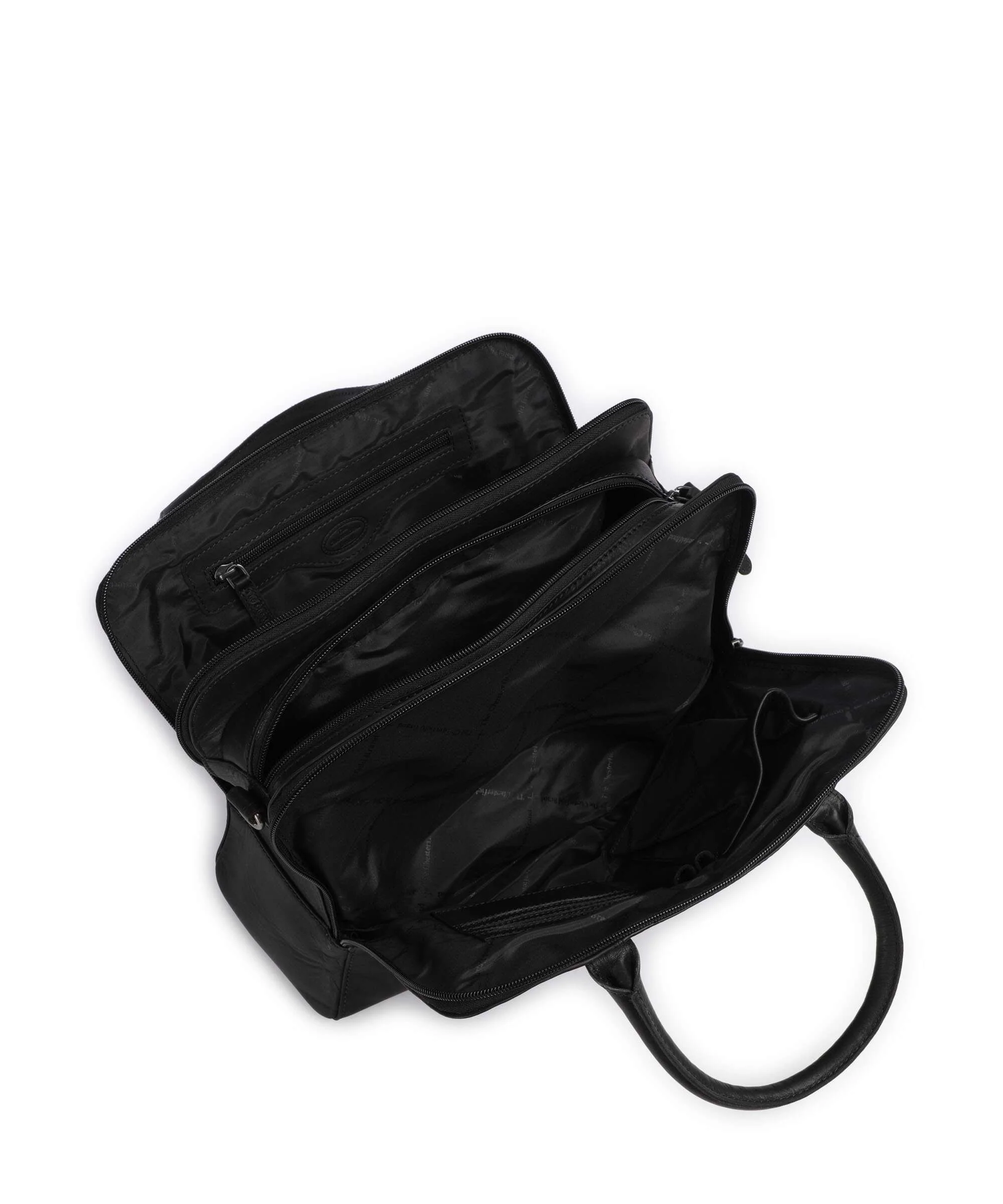 The Chesterfield Brand Cow Wax Pull Up Layton Sac à main black - Image 6