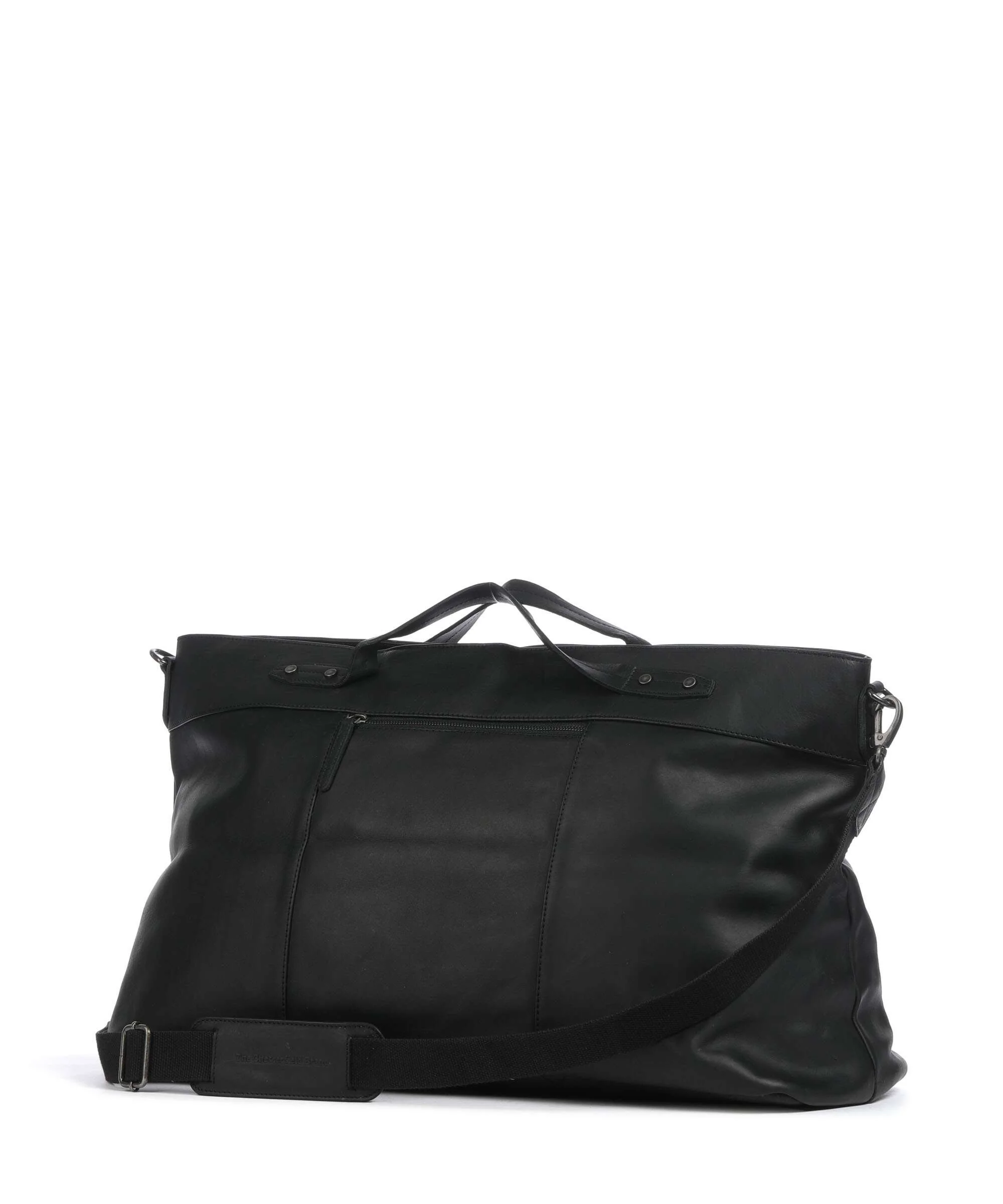The Chesterfield Brand Cow Wax Pull Up Mark Sac week-end black - Image 2
