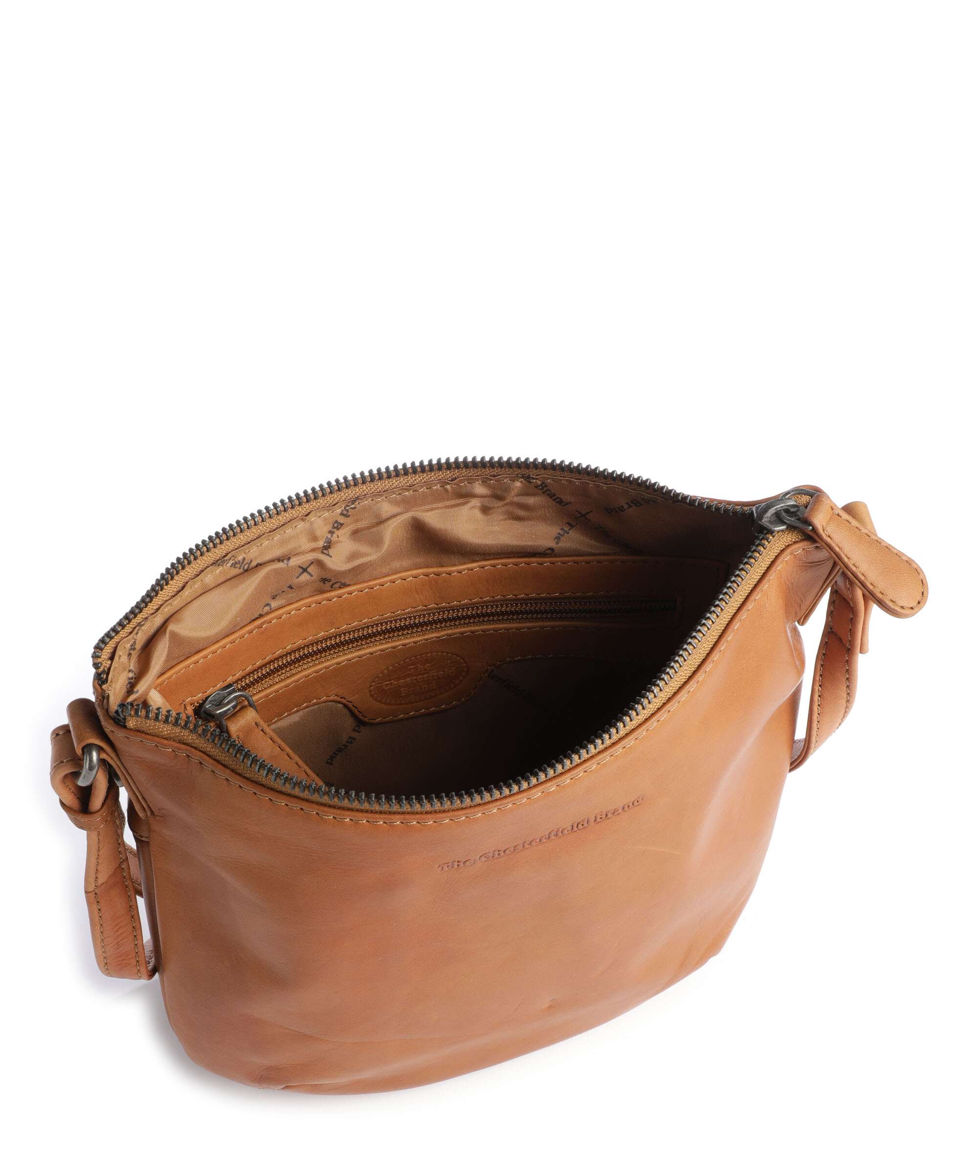 The Chesterfield Brand Cow Wax Pull Up Redding Sac bandoulière cognac - Image 5
