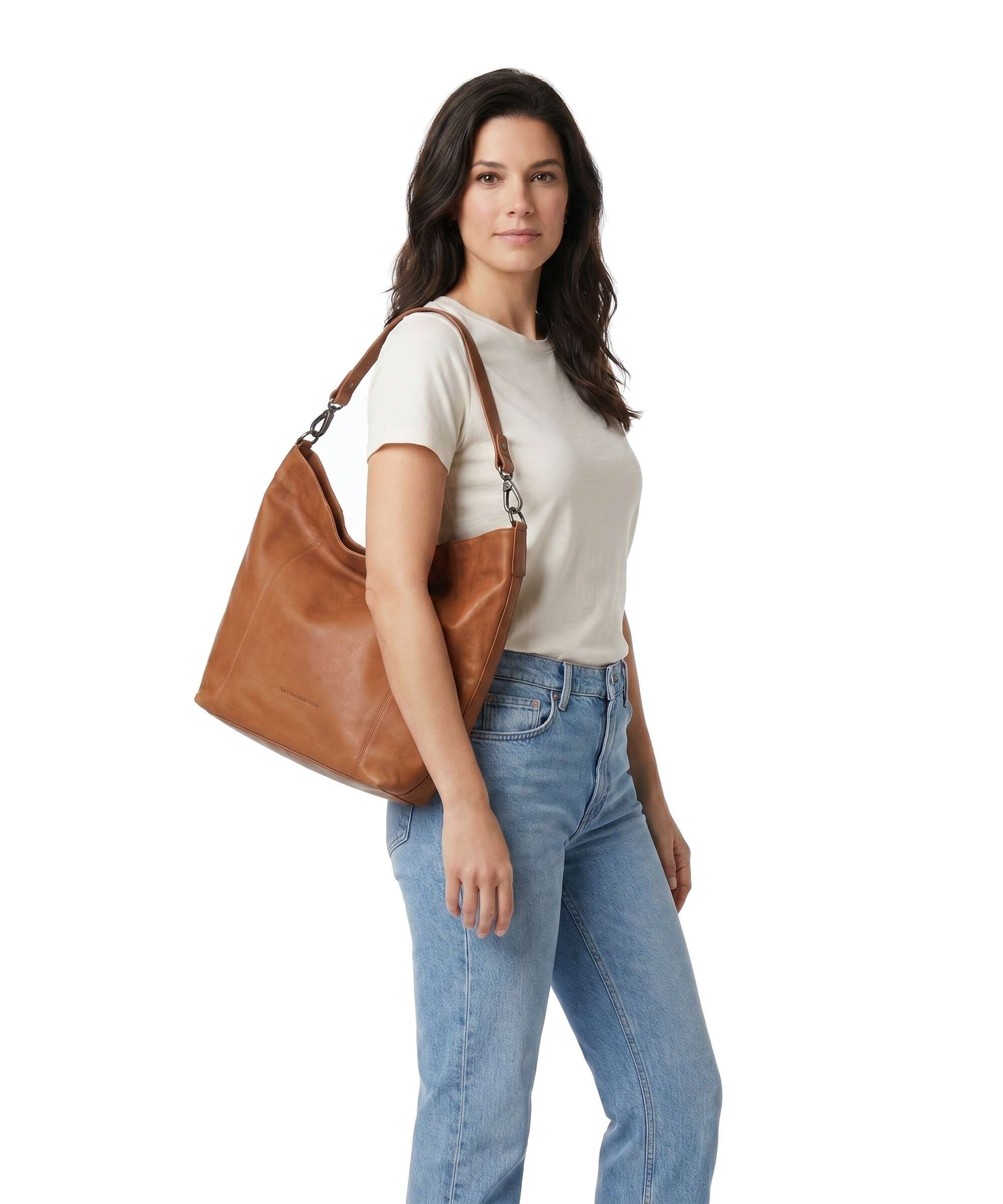 The Chesterfield Brand Cow Wax Pull Up Zira Sac fourre-tout cognac - Image 3