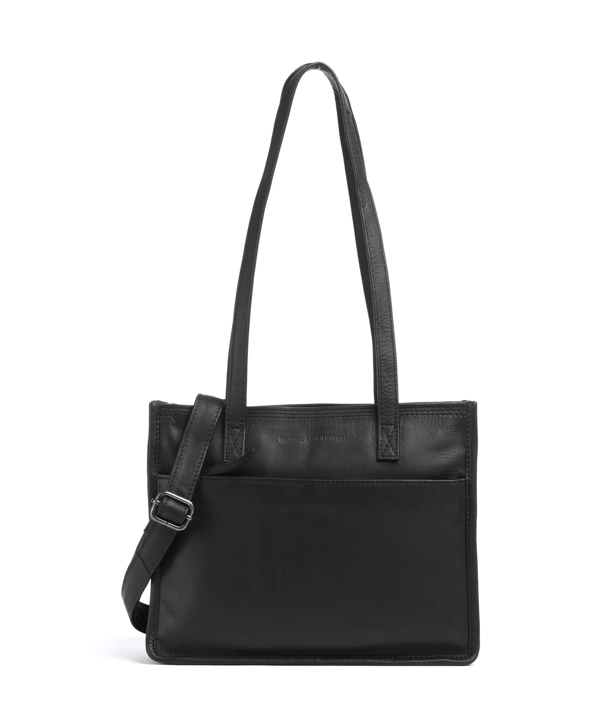 The Chesterfield Brand Wax Pull Up Cow Estella Cabas black