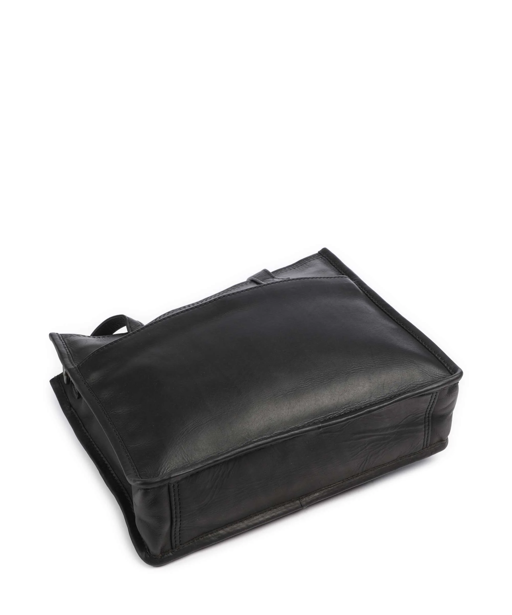 The Chesterfield Brand Wax Pull Up Cow Estella Cabas black - Image 5