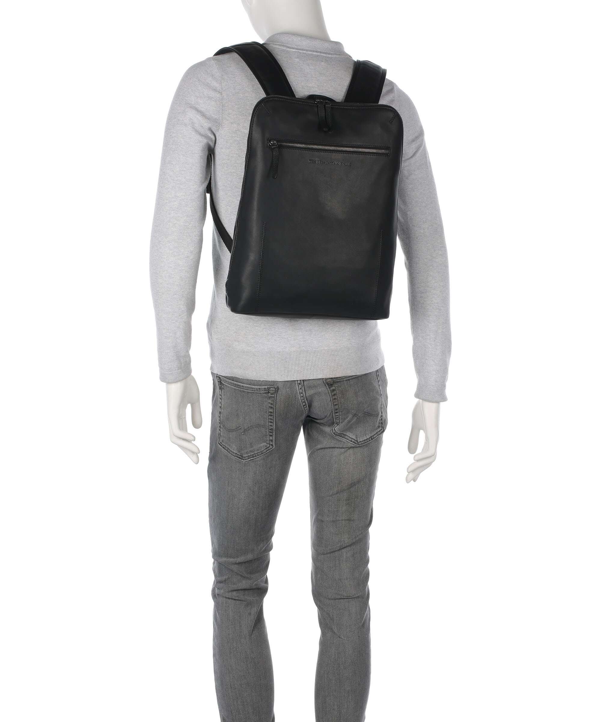The Chesterfield Brand Wax Pull Up Cow Filmore Sac à dos black - Image 3
