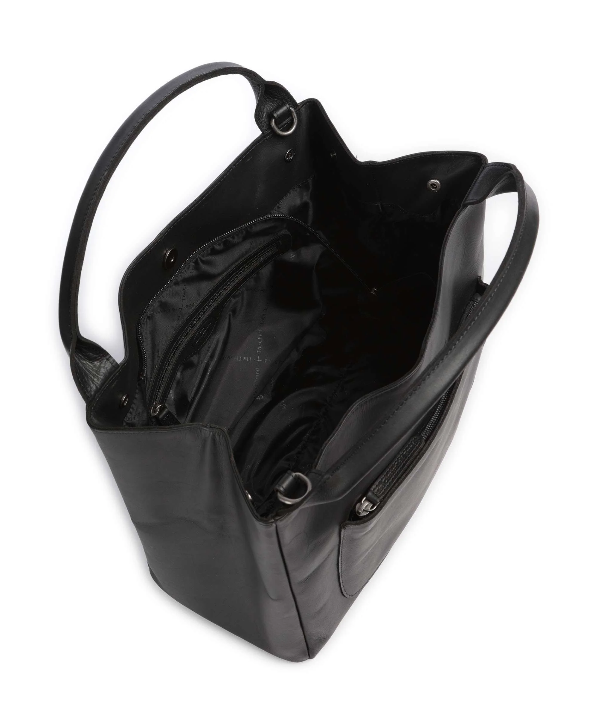 The Chesterfield Brand Wax Pull Up Cow Fioline Sac à main black - Image 4