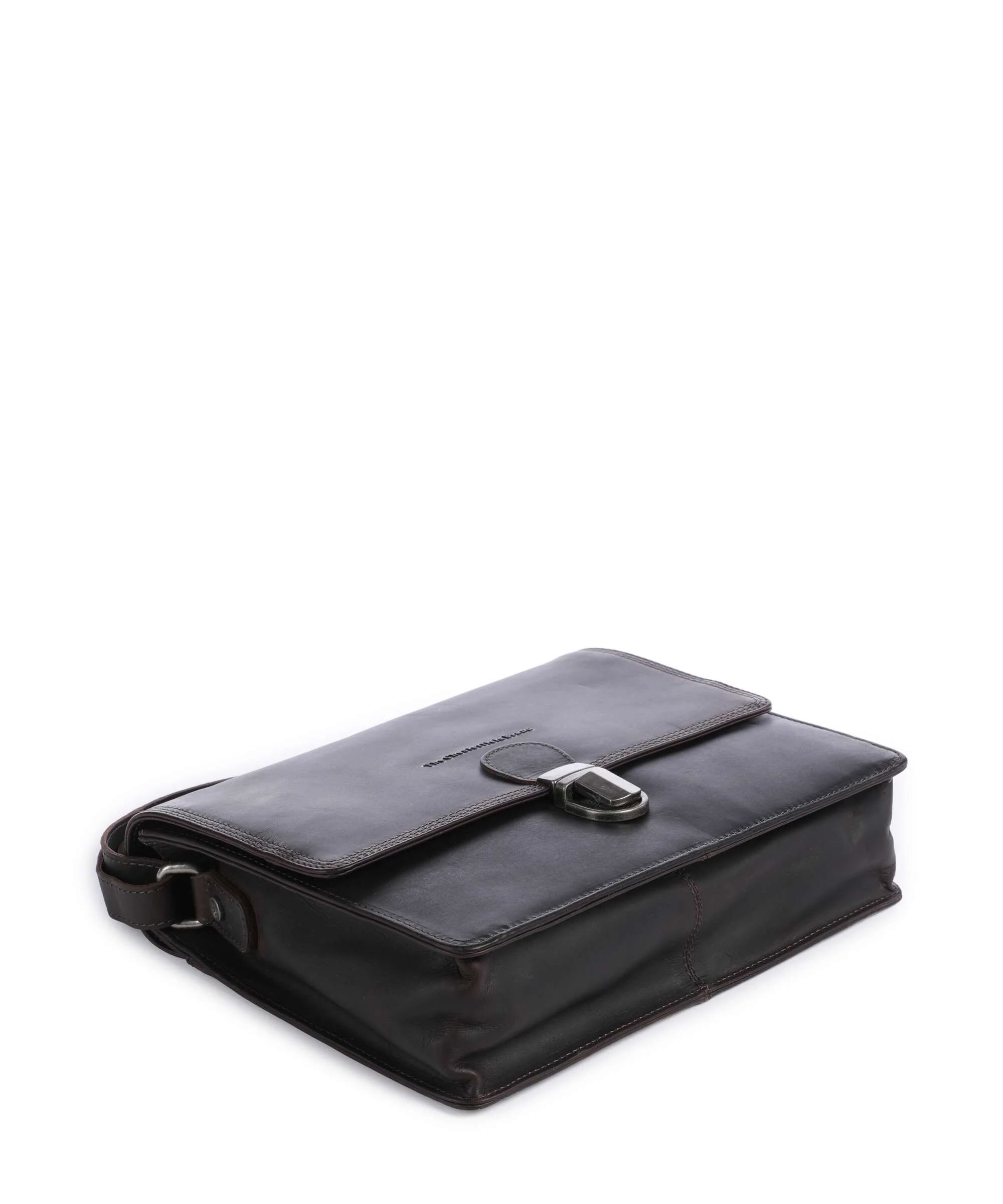 The Chesterfield Brand Wax Pull Up Cow Lunor Sac porté épaule brown - Image 3