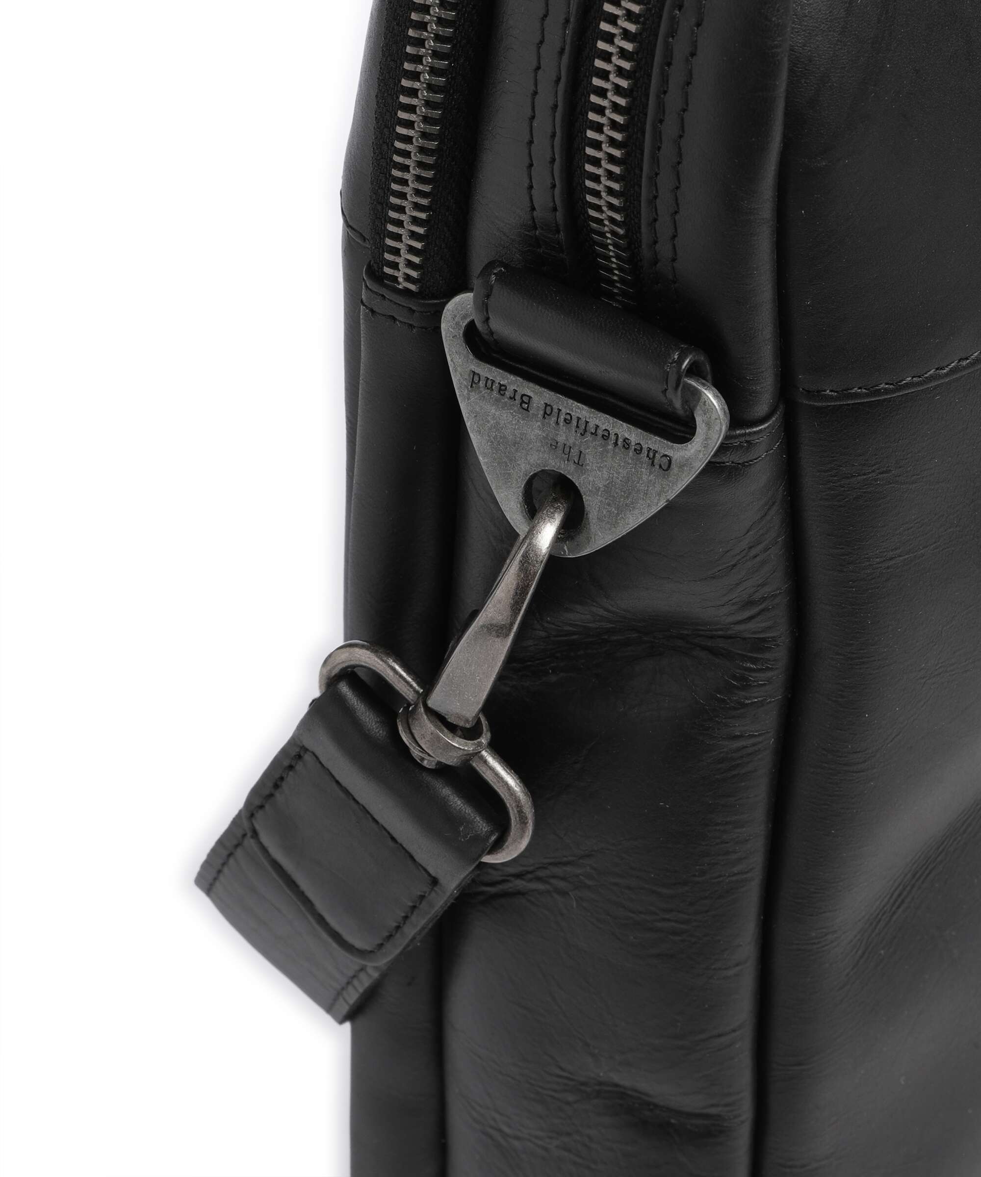 The Chesterfield Brand Wax Pull Up Cow Montara Sac d'ordinateur black - Image 5