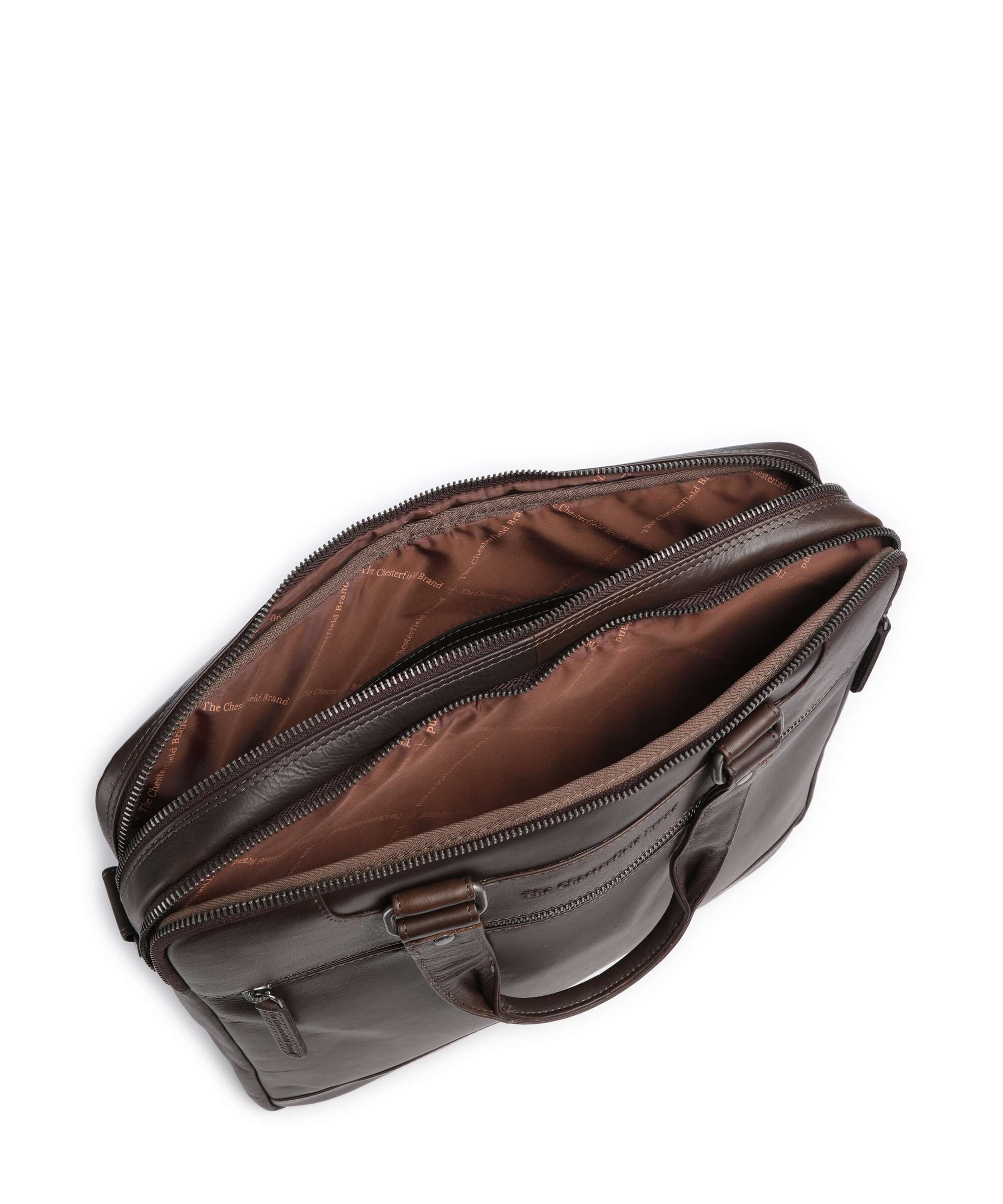 The Chesterfield Brand Wax Pull Up Cow Montara Sac d'ordinateur brown - Image 7