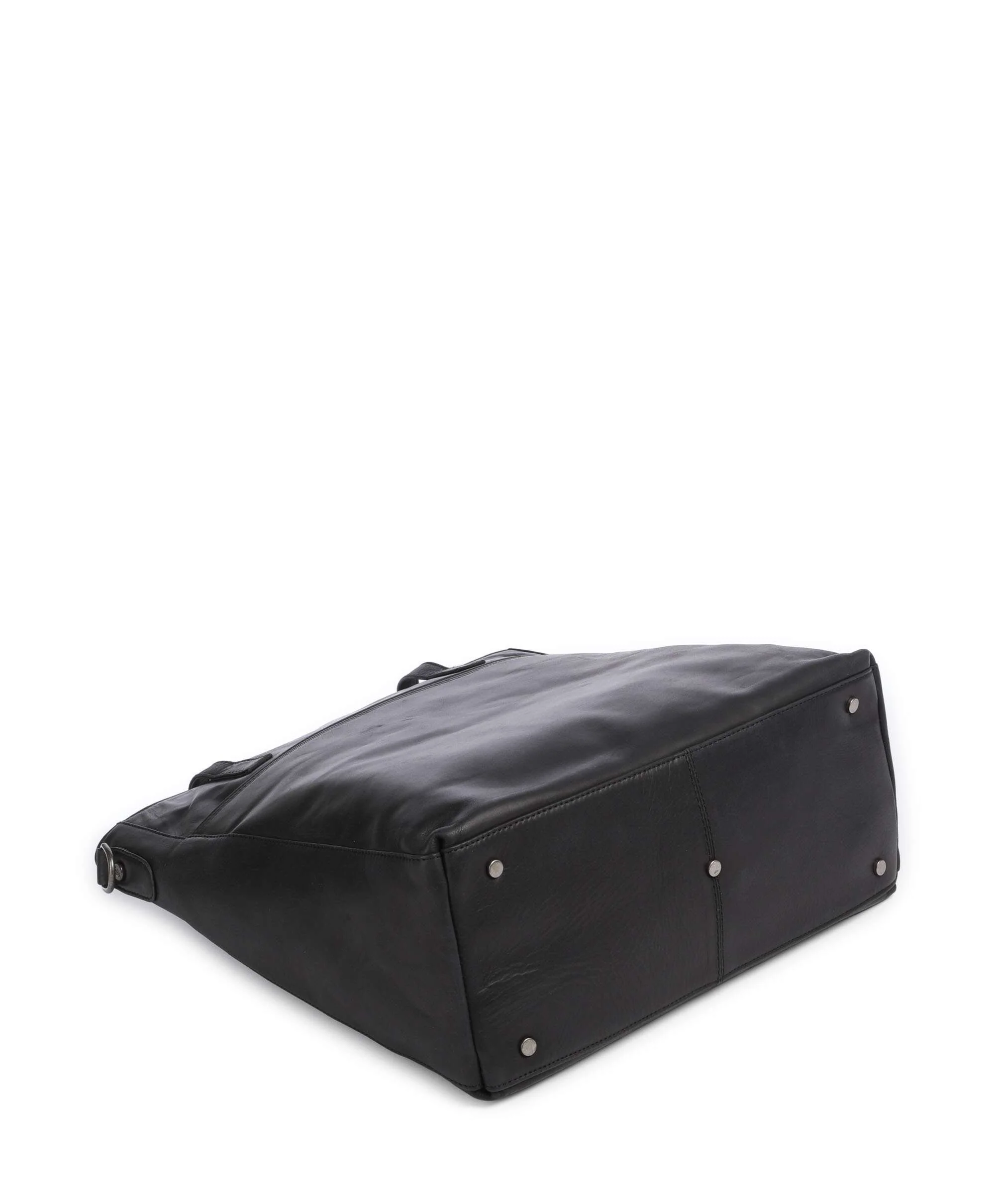 The Chesterfield Brand Wax Pull Up Cow Mosel Cabas black - Image 4