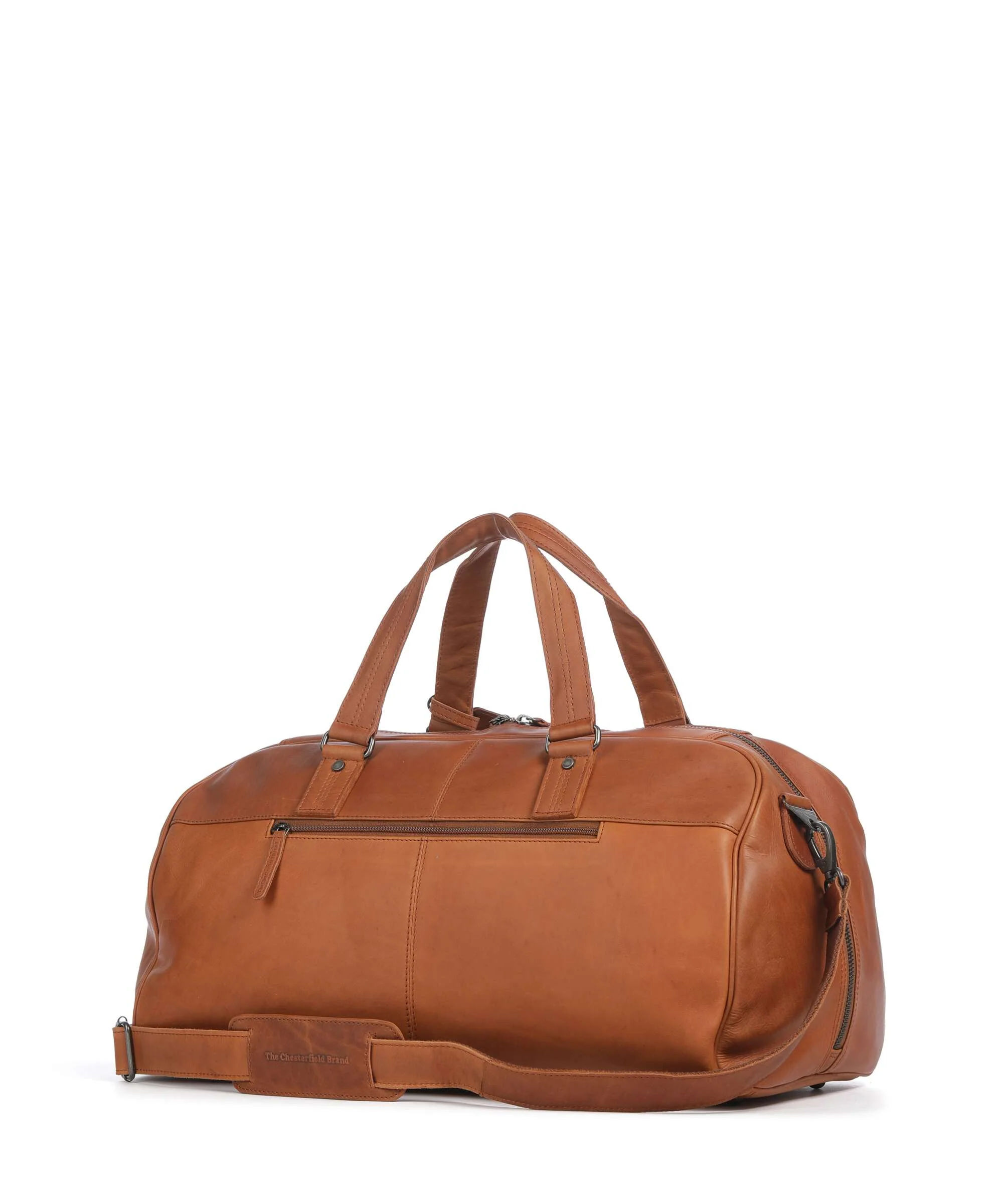 The Chesterfield Brand Wax Pull Up Cow Rivaro Sac week-end cognac - Image 2