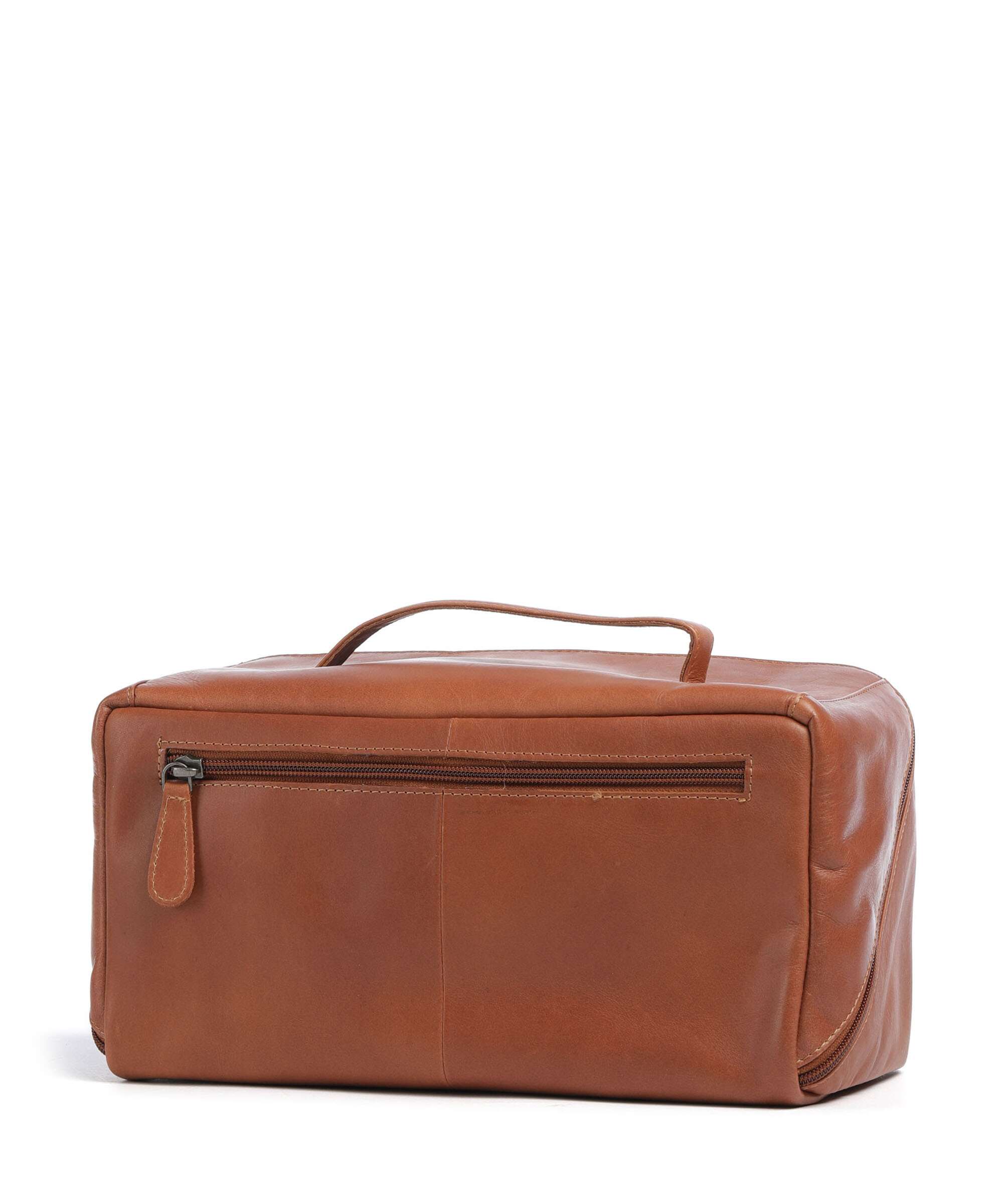 The Chesterfield Brand Wax Pull Up Cow Trevia Trousse de toilette cognac - Image 2