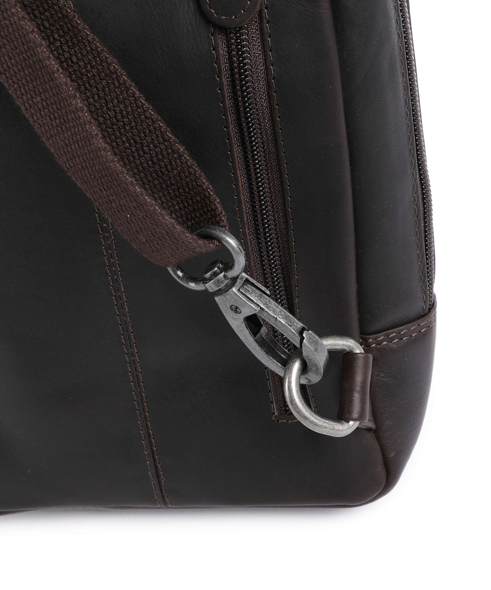 The Chesterfield Brand Wax Pull Up Cow Turelle Sac sling brown - Image 4