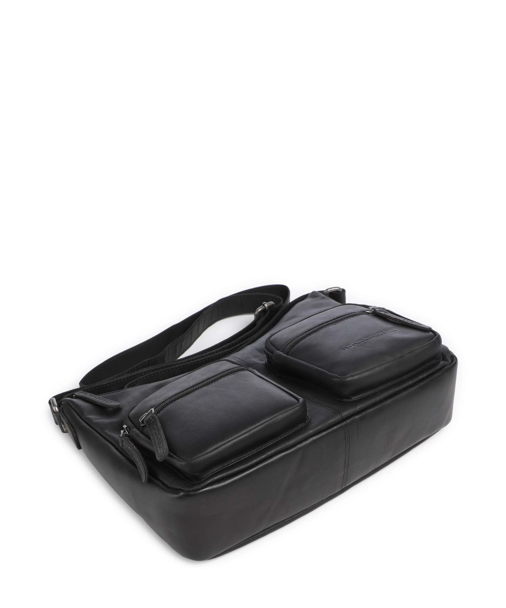 The Chesterfield Brand Wax Pull Up Cow Valenora Sac porté épaule black - Image 5