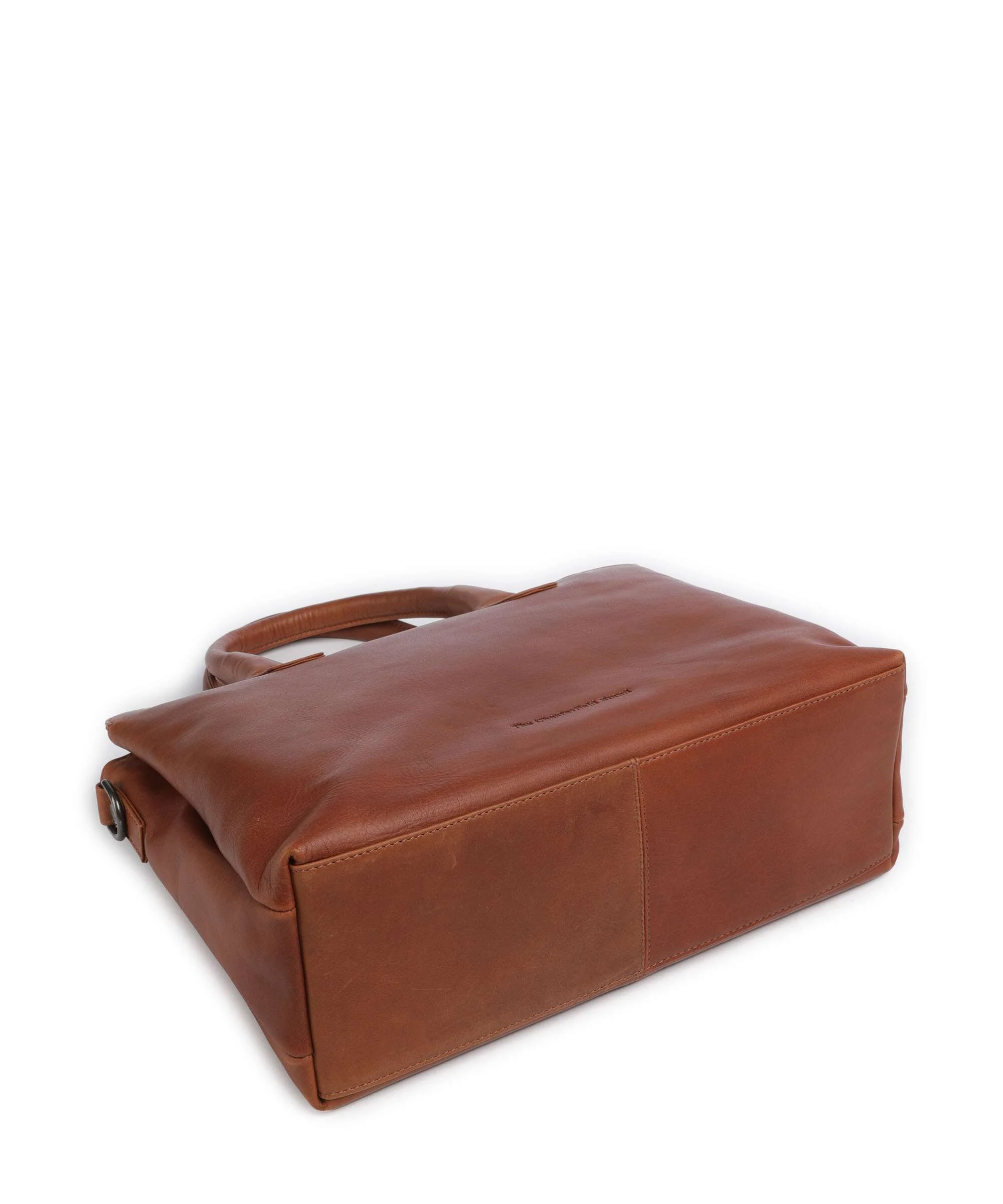 The Chesterfield Brand Wax Pull Up Cow Valmonte Sac à main cognac - Image 5