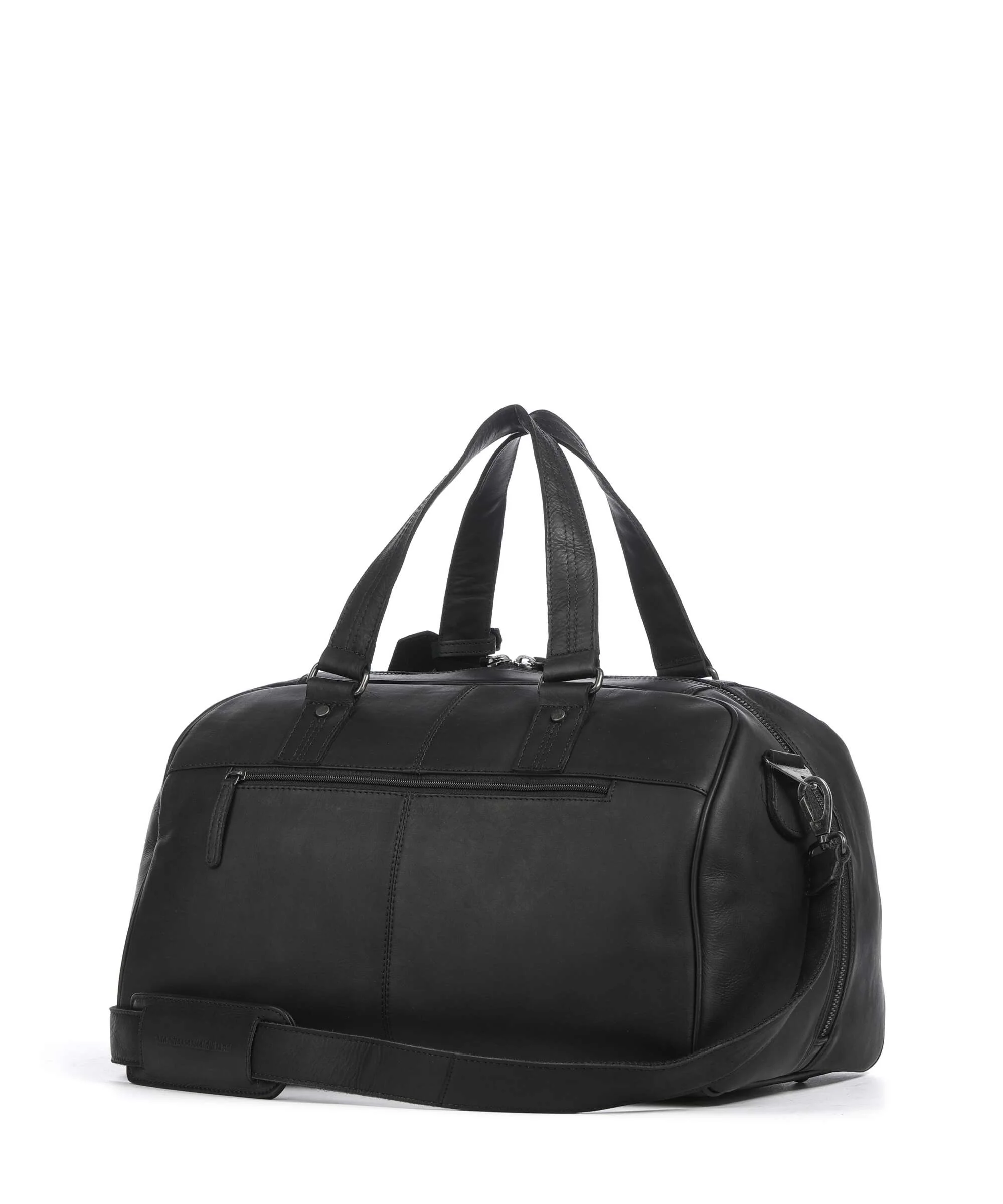 The Chesterfield Brand Wax Pull Up Cow Volenza Sac week-end black - Image 2