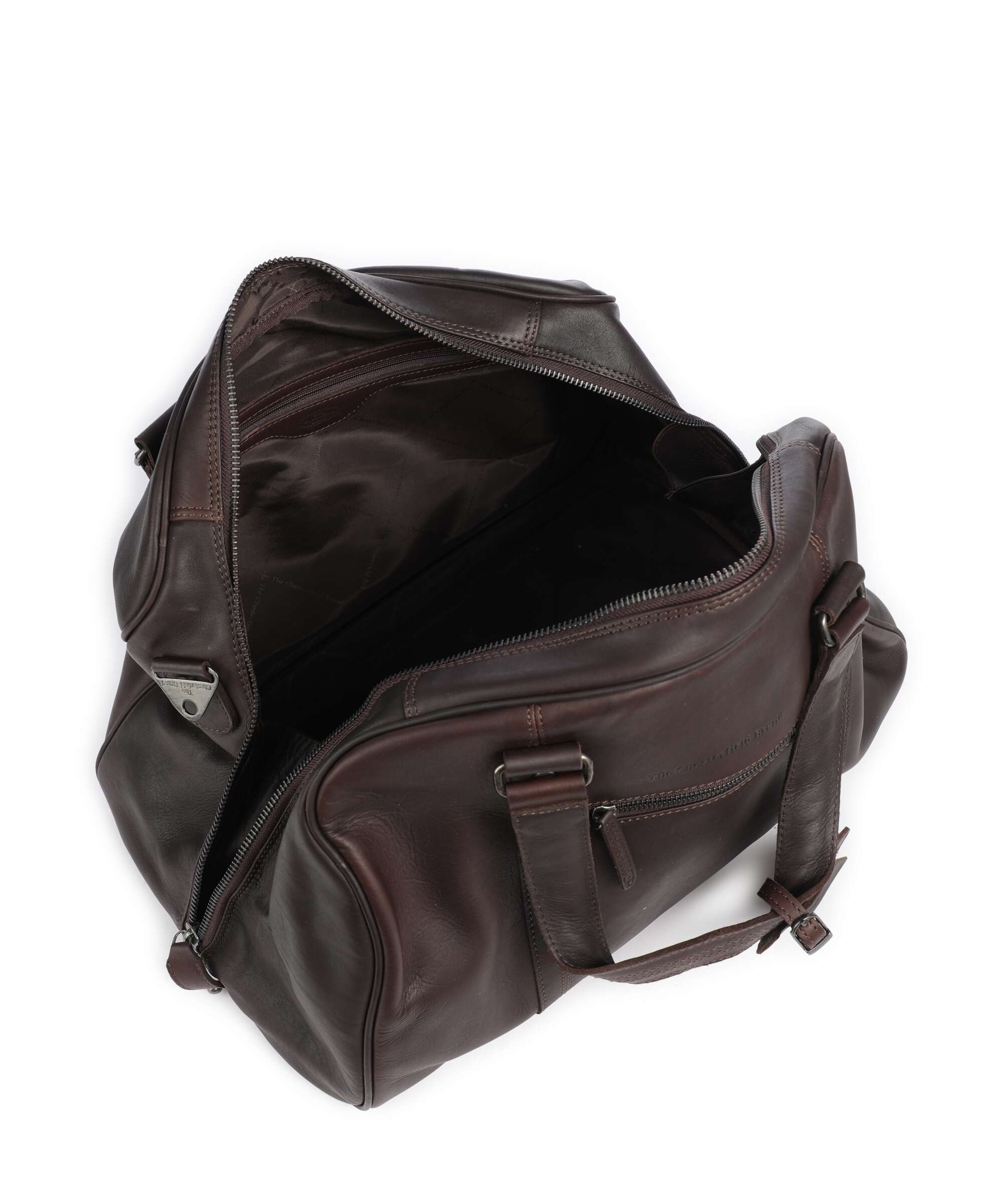 The Chesterfield Brand Wax Pull Up Cow Volenza Sac week-end brown - Image 5