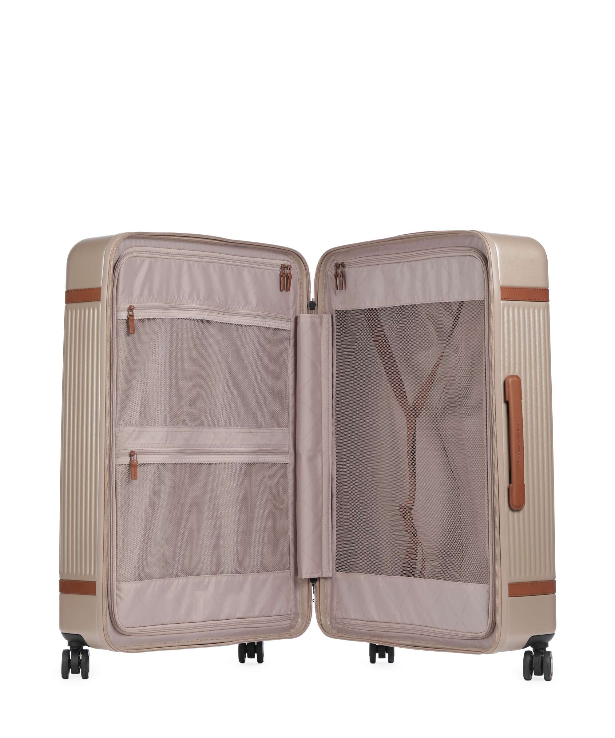 The Chesterfield Brand Zuna Valise 4 roues champagne - Image 5