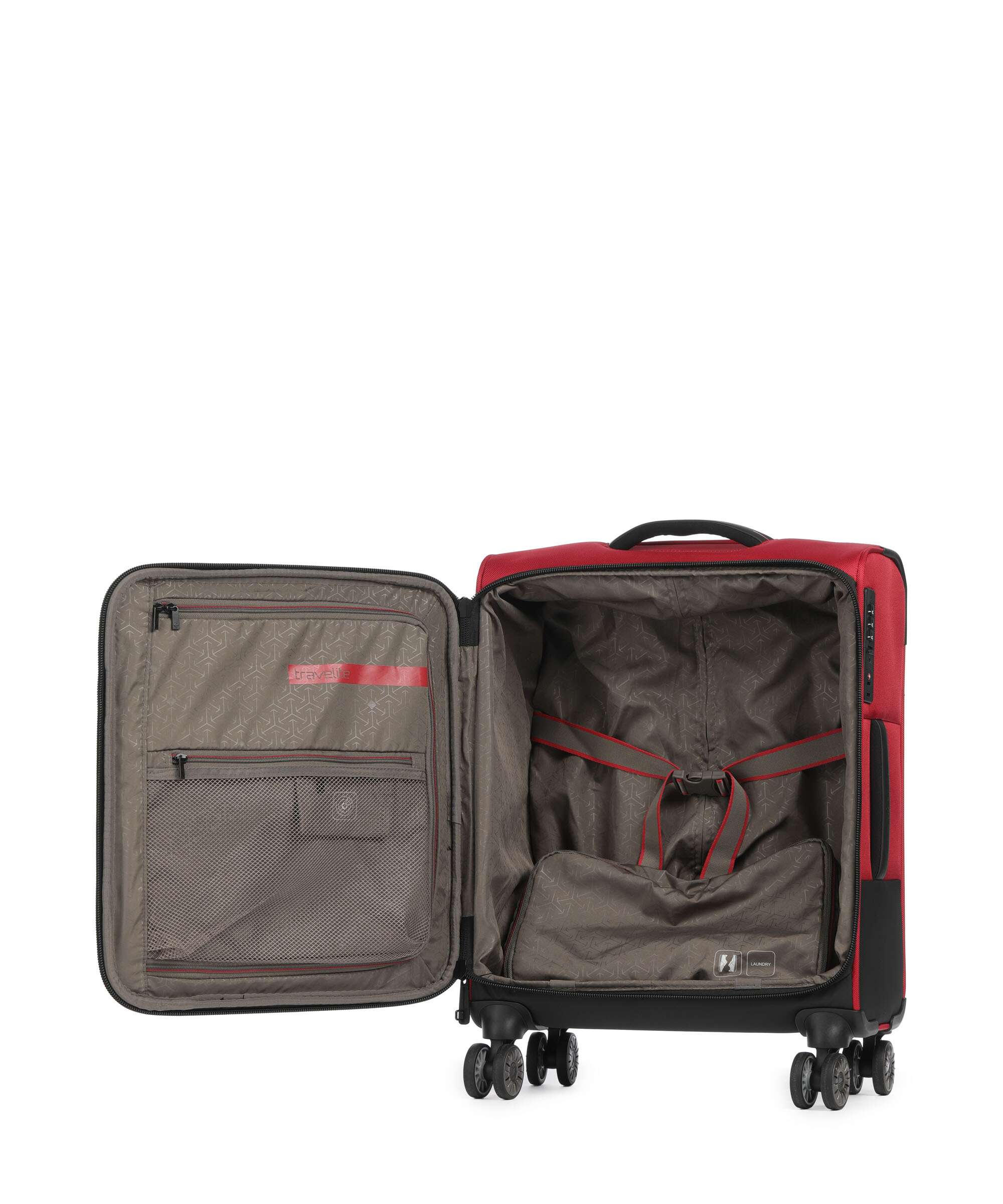 Travelite Crosslite 5.0 Valise 4 roues red - Image 6