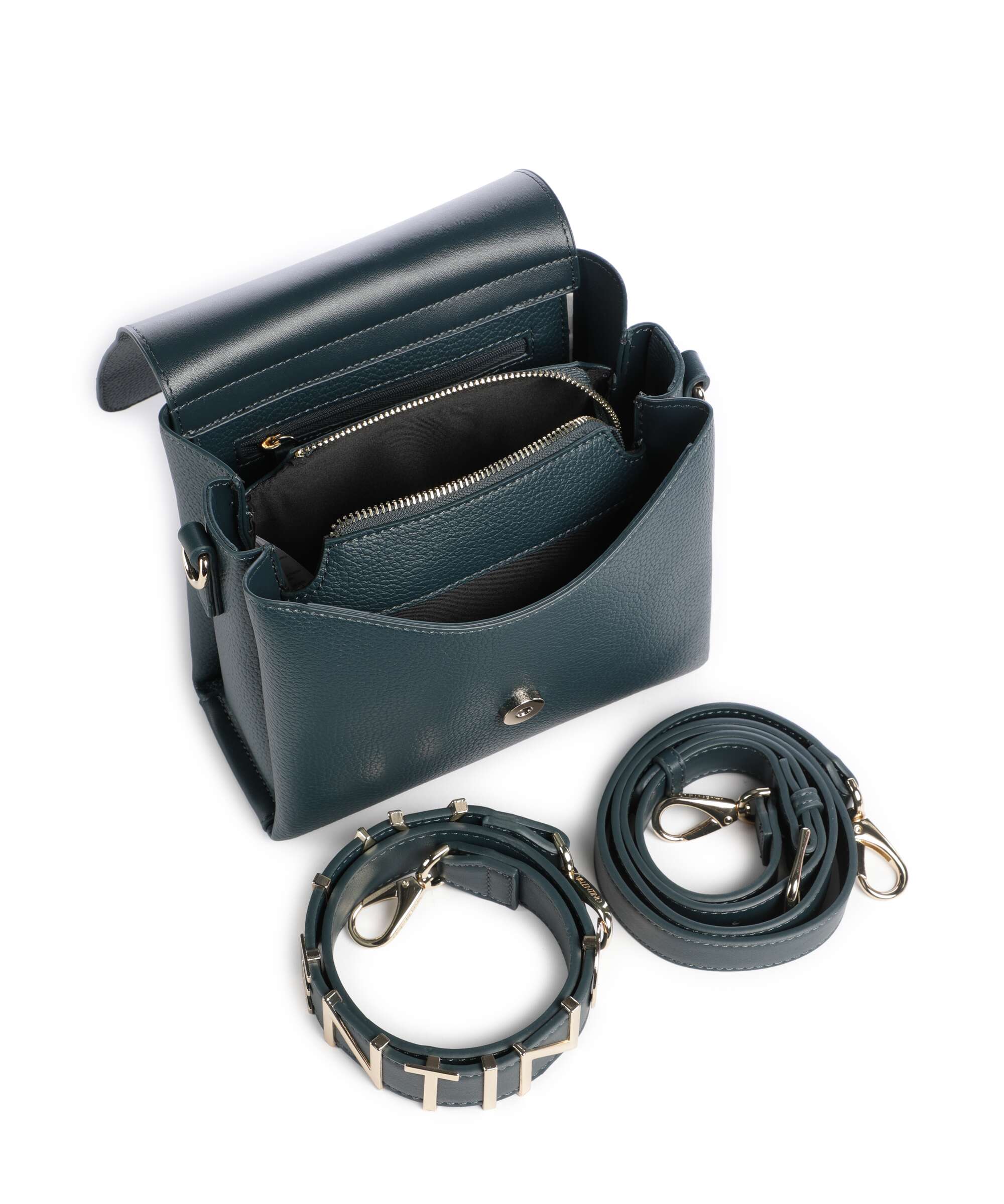 Valentino Bags Alexia Sac bandoulière petrolio - Image 4
