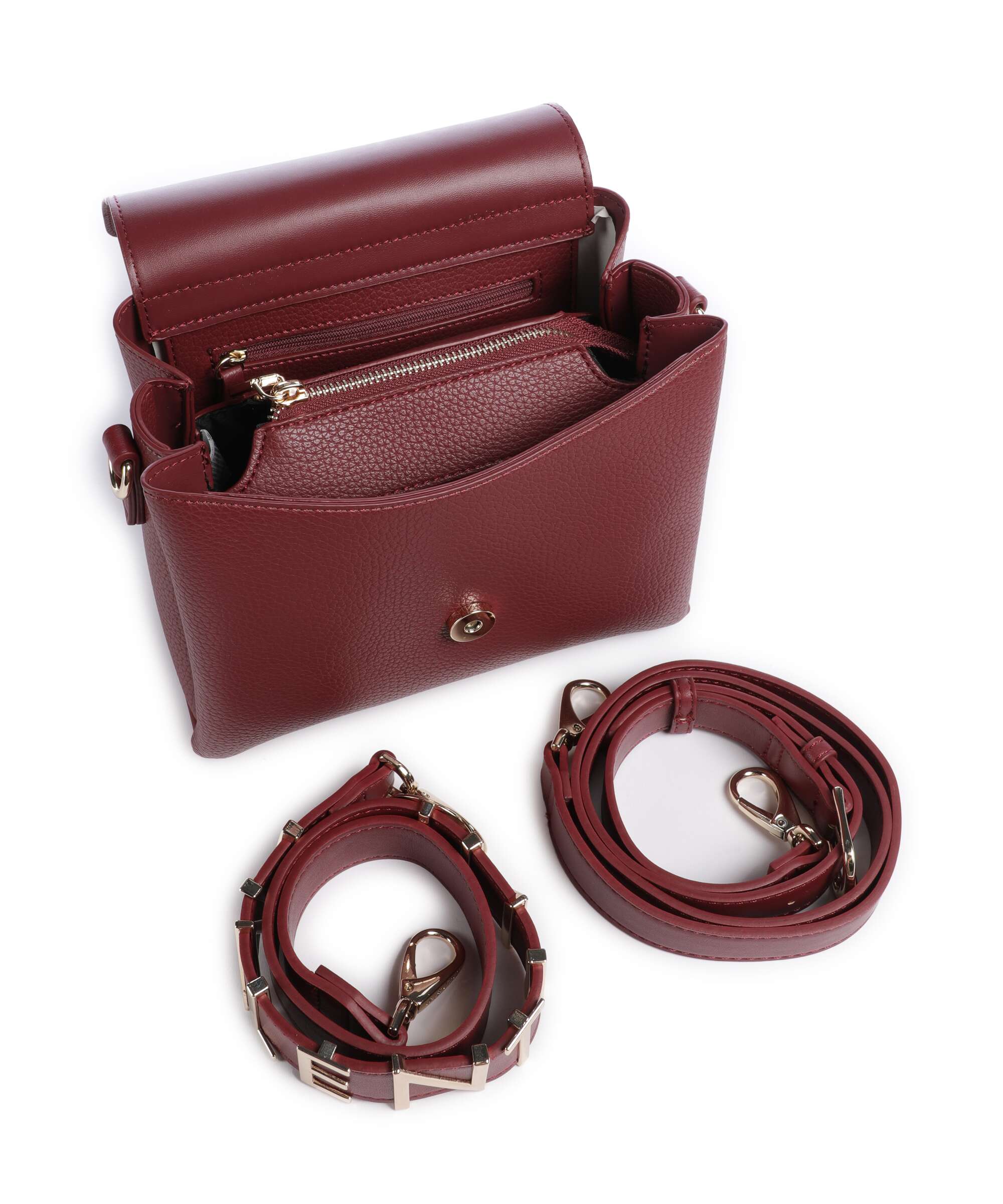 Valentino Bags Alexia Sac bandoulière bordeaux - Image 5