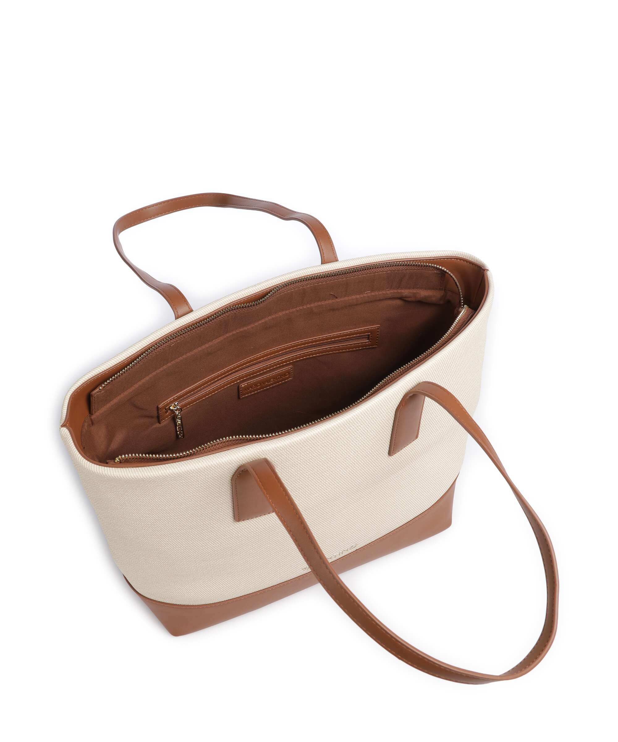 Valentino Bags Atena Re Cabas naturale/cuoio - Image 4