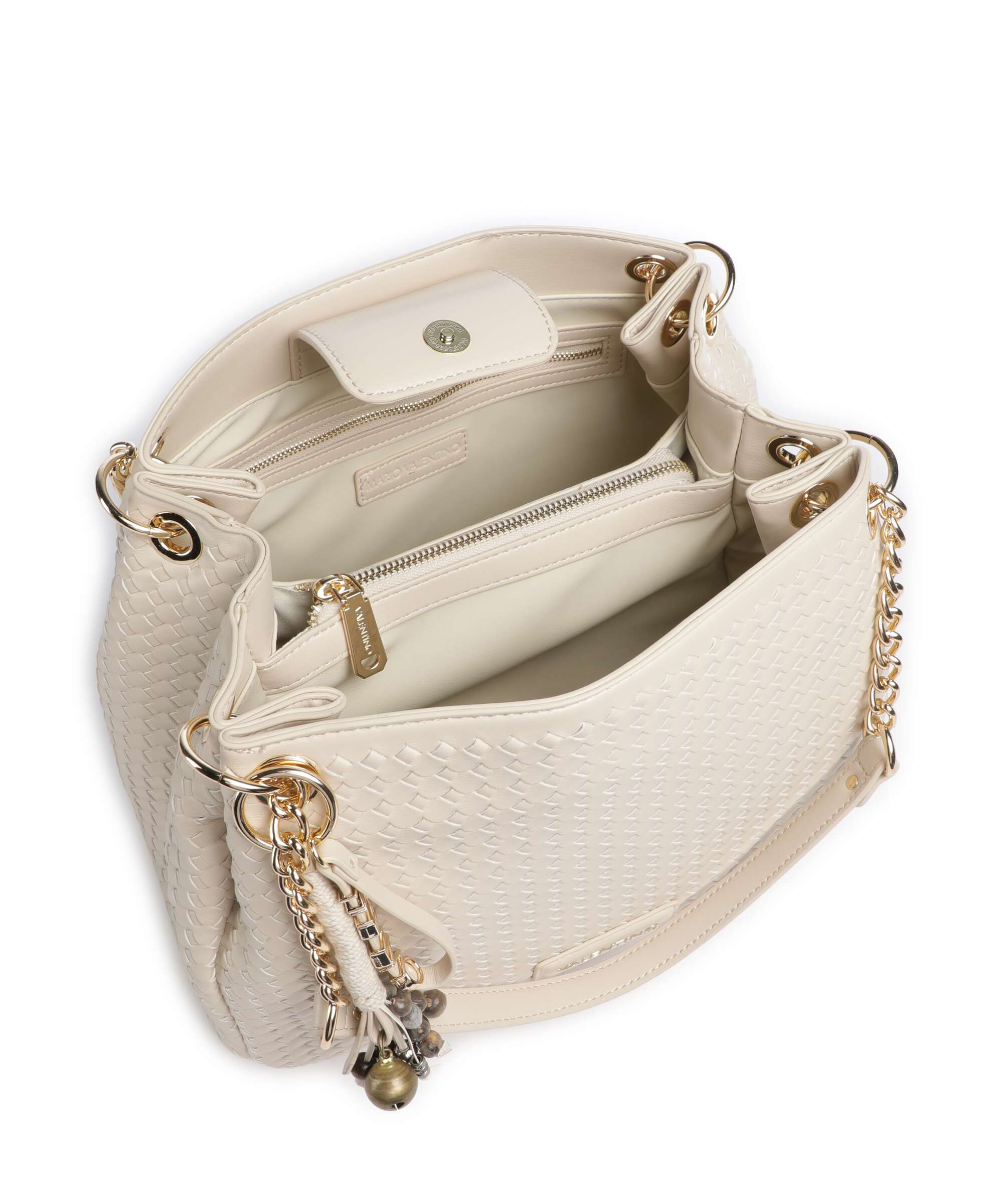 Valentino Bags Gea Sac fourre-tout ecru - Image 5