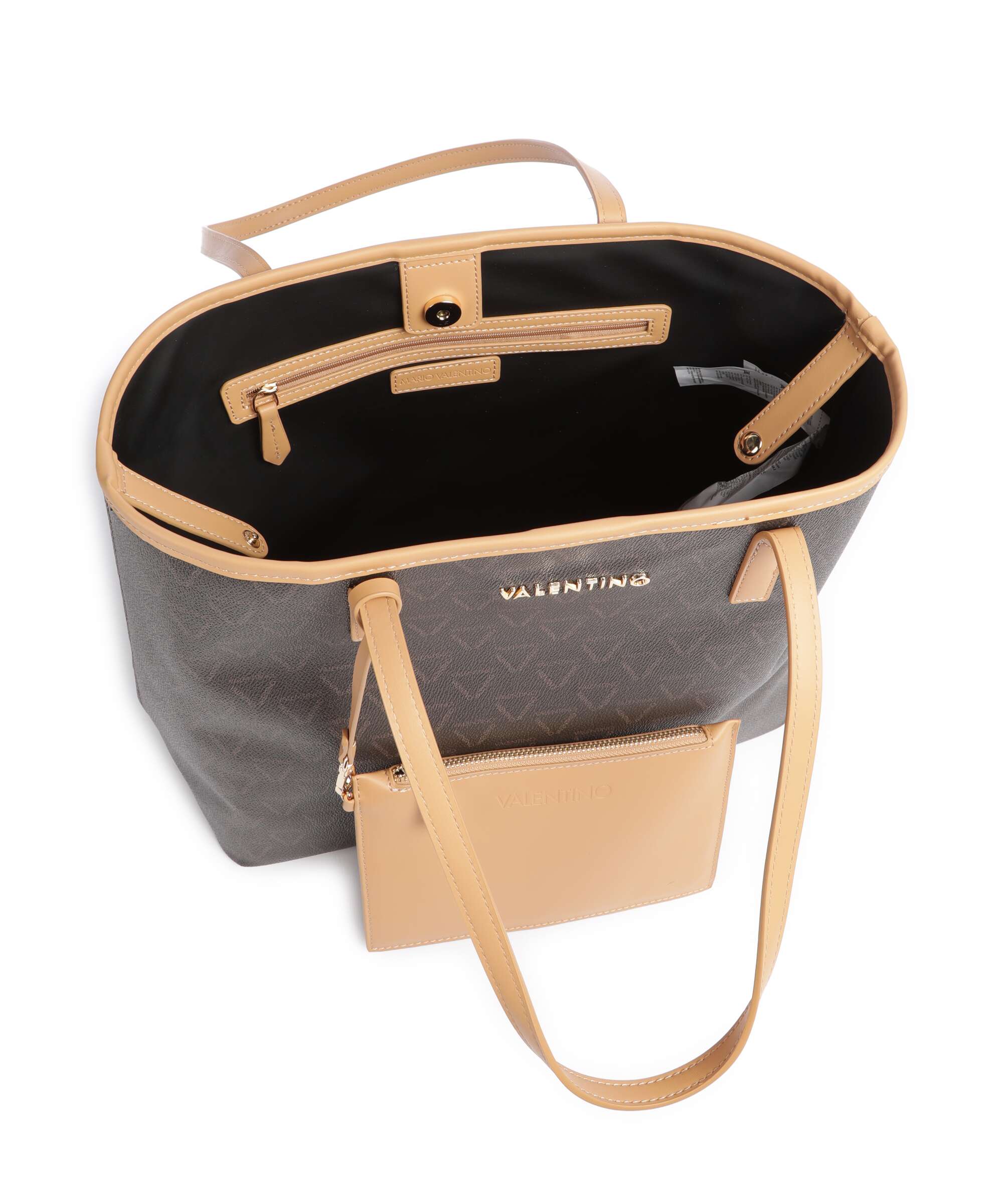 Valentino Bags Lady Re Cabas moro/naturale - Image 5