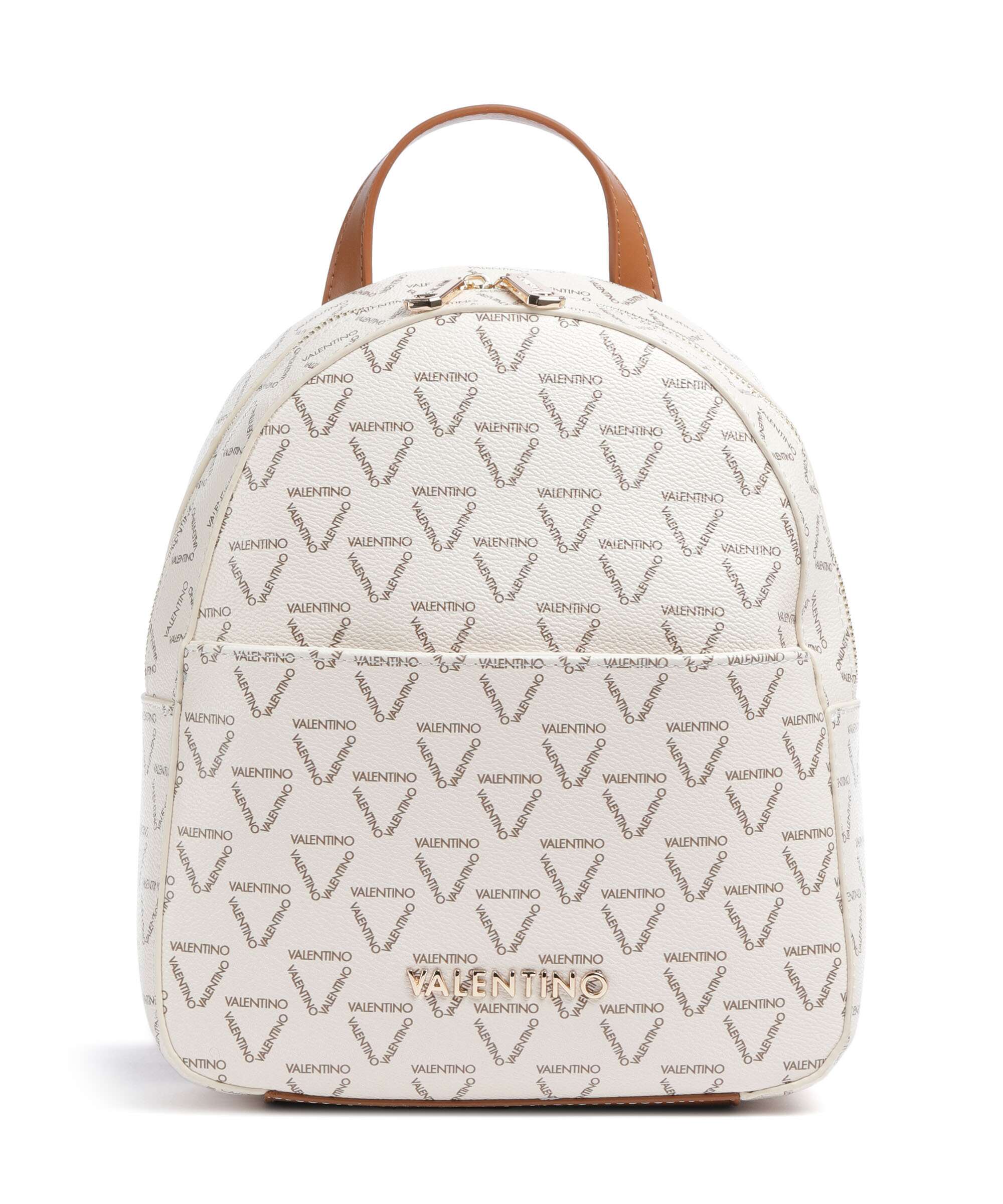 Valentino Bags Lady Re Sac à dos bianco/cuoio