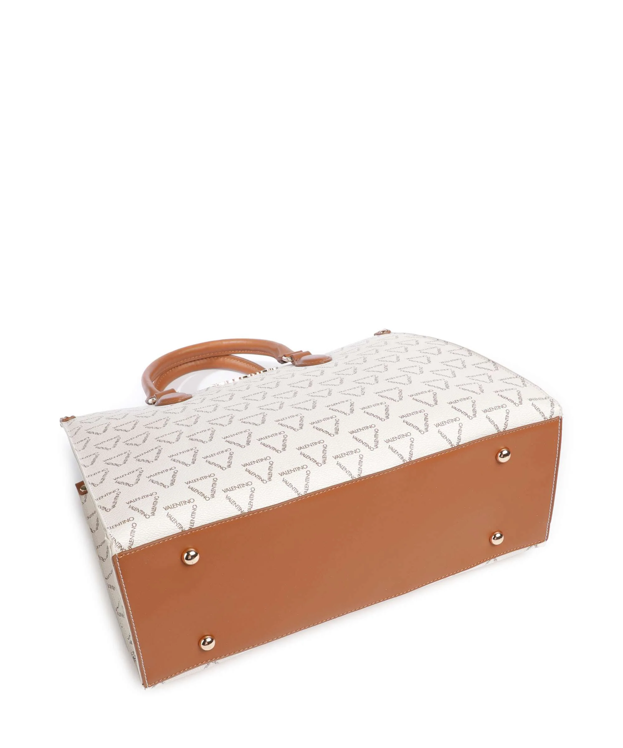 Valentino Bags Lady Re Sac à main bianco/cuoio - Image 4