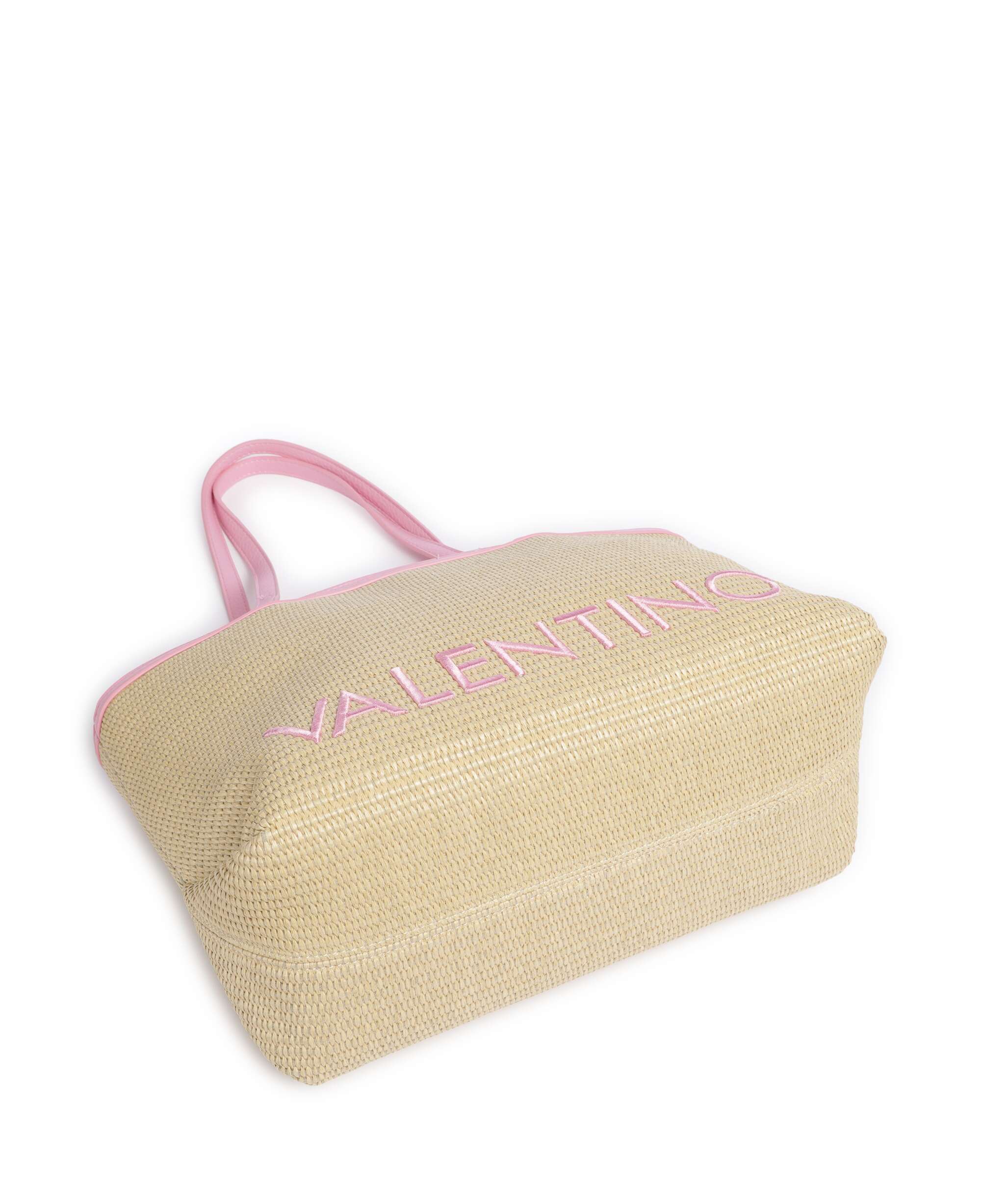 Valentino Bags Maiam Cabas naturale/rosa - Image 4