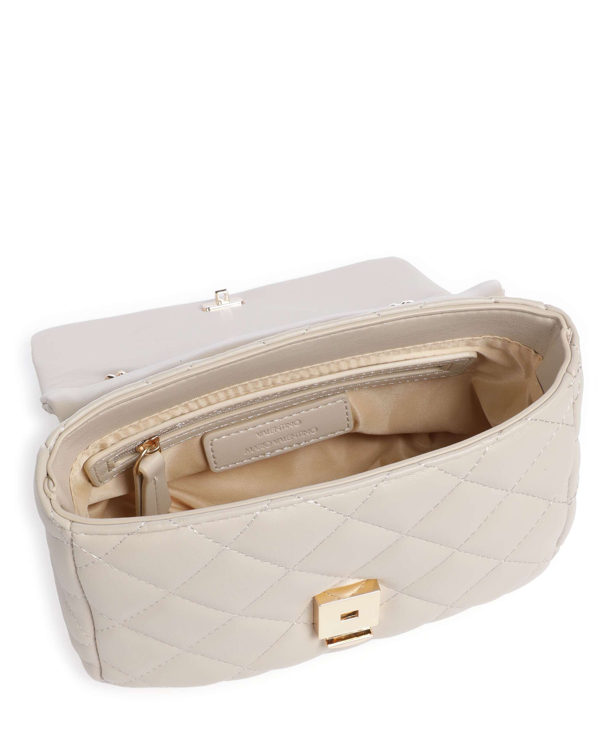 Valentino Bags Ocarina Sac porté épaule ecru - Image 5