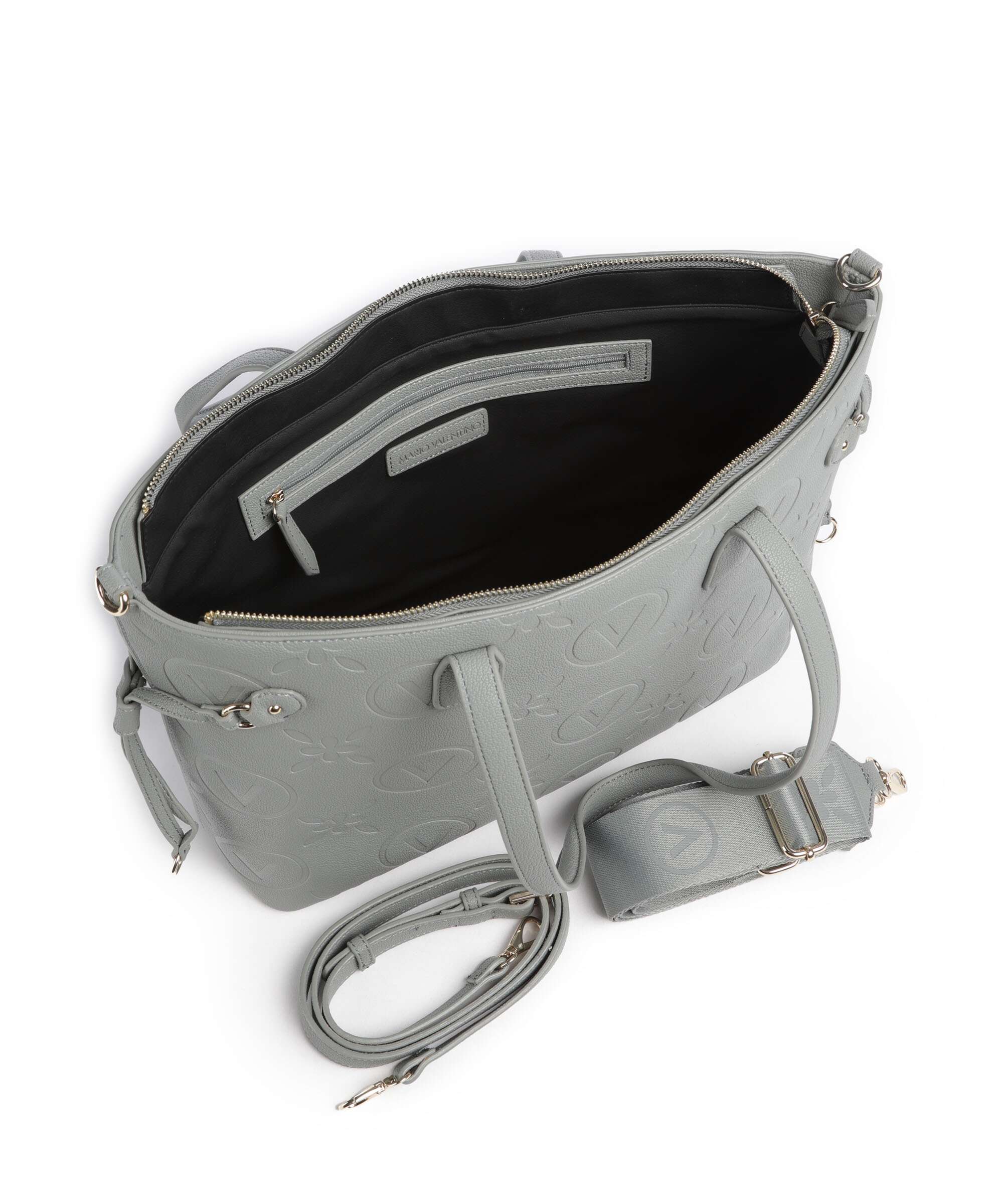 Valentino Bags Samba Re Cabas grigio - Image 5