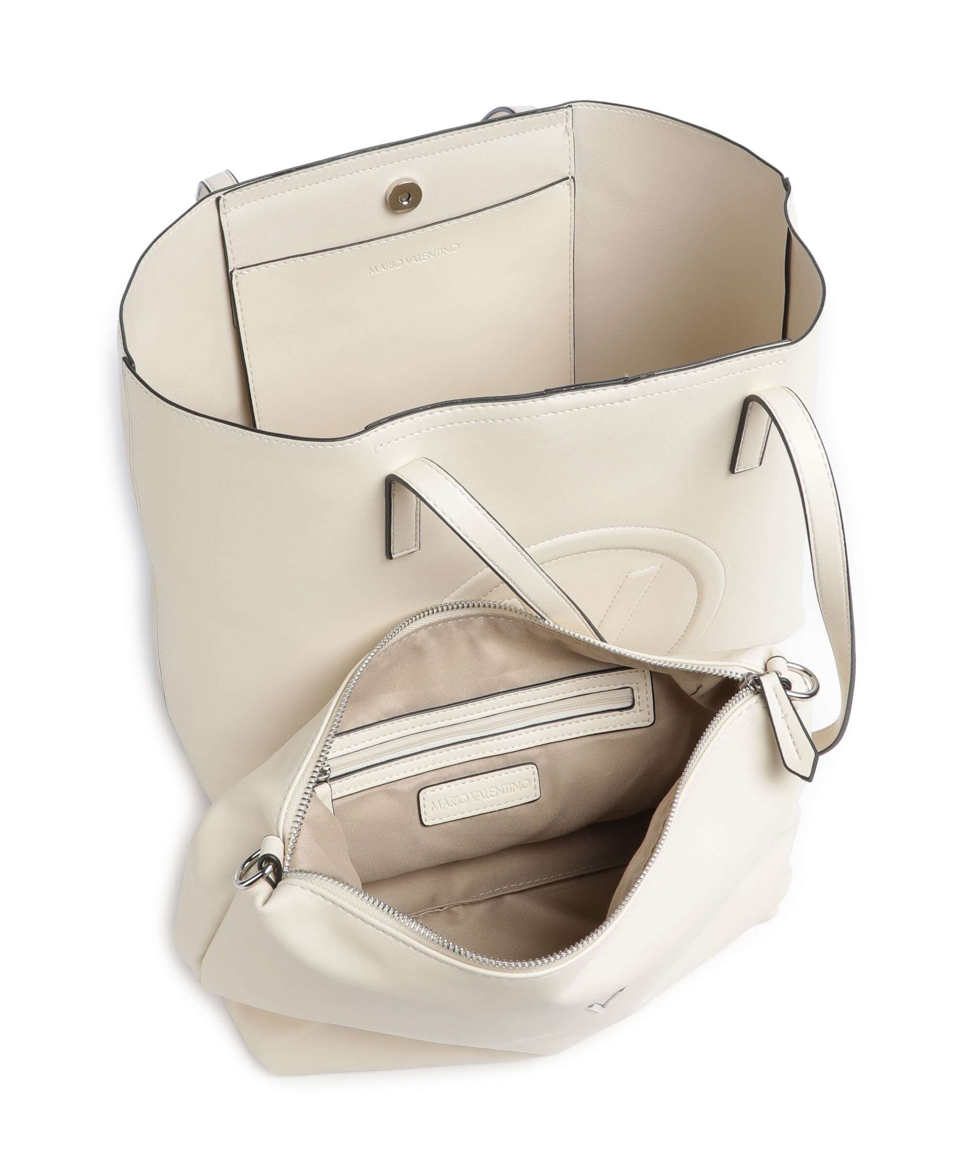 Valentino Bags Selena Re Cabas ecru - Image 5