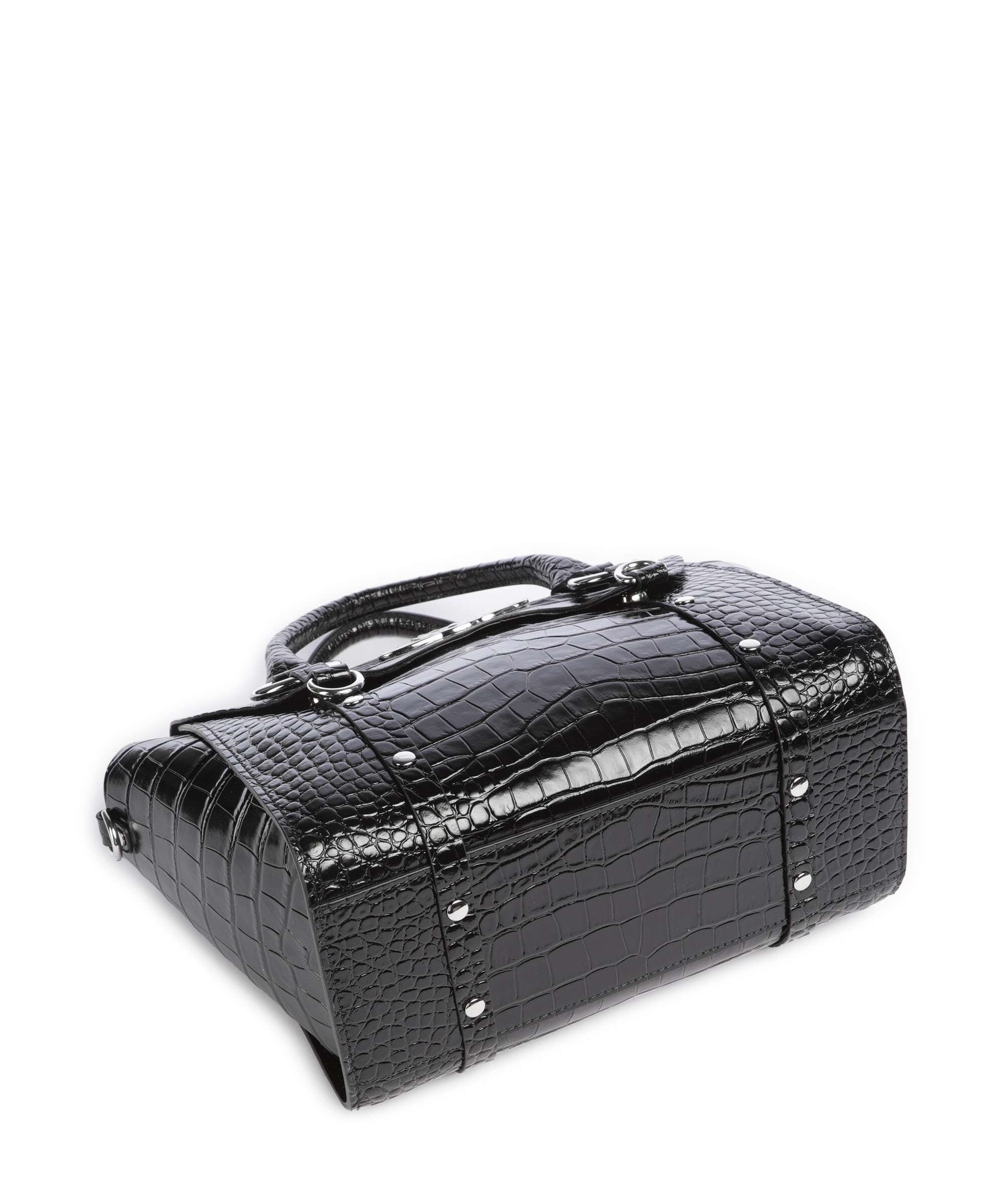 Vivienne Westwood Betty Embossed Croc Medium Sac à main black - Image 5