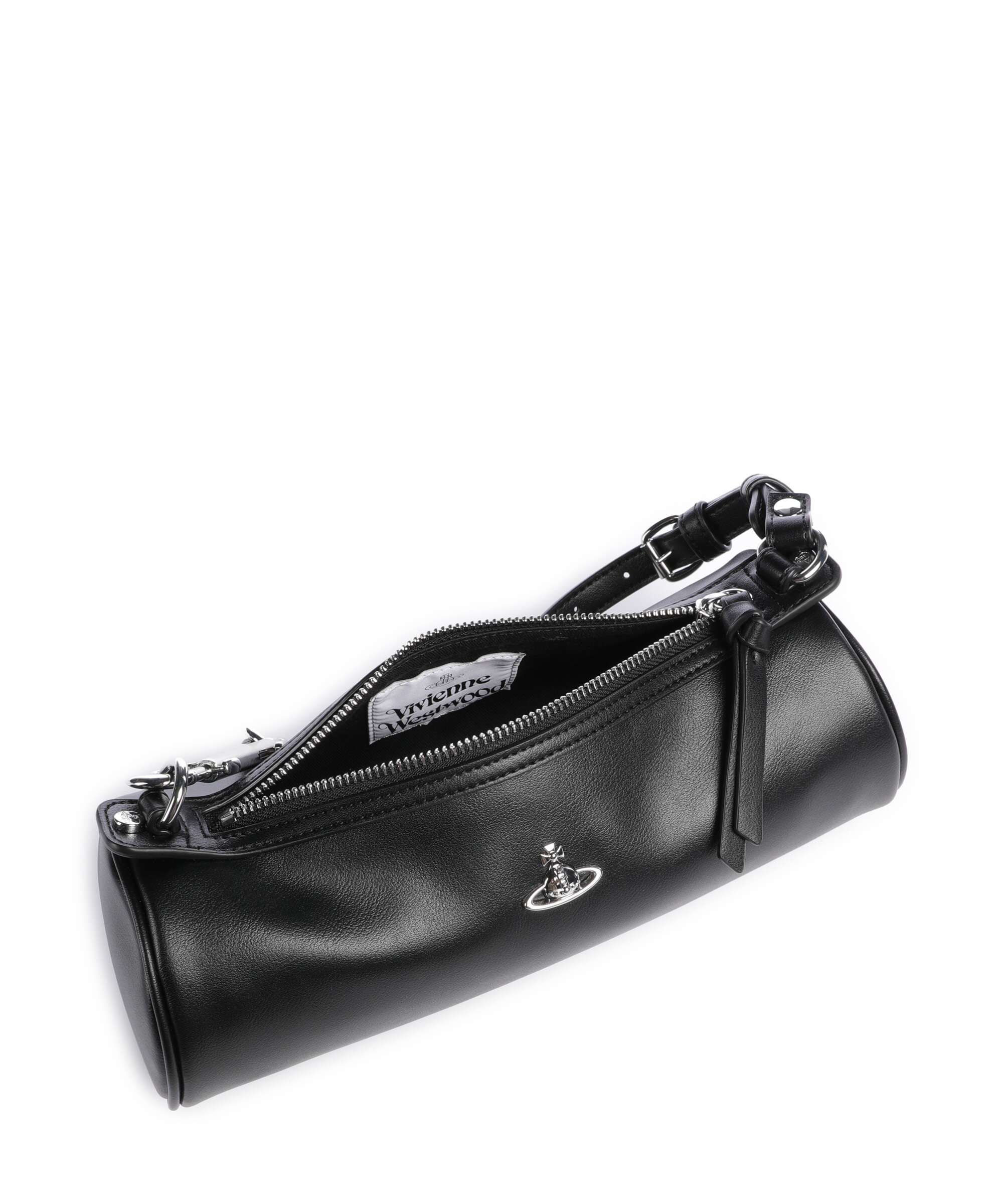 Vivienne Westwood Cindy Cylinder Smooth Sac porté épaule black - Image 6