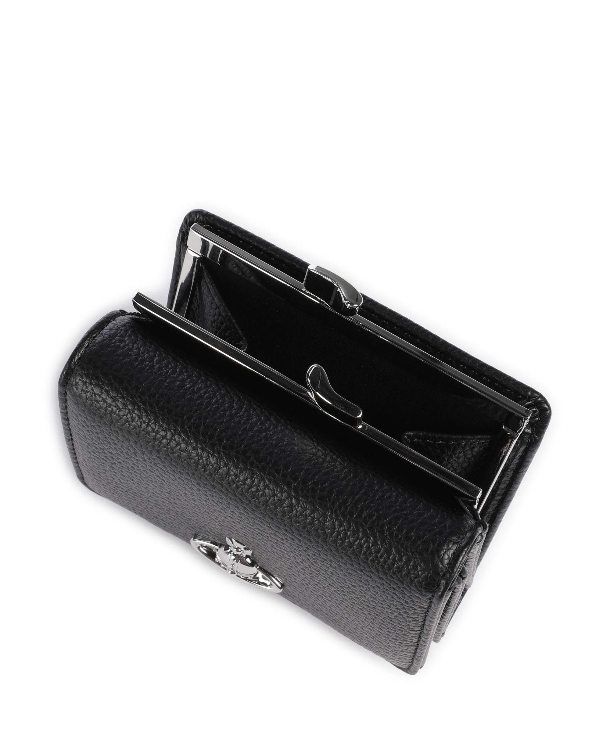 Vivienne Westwood Frame Grain Small Portefeuille black - Image 3
