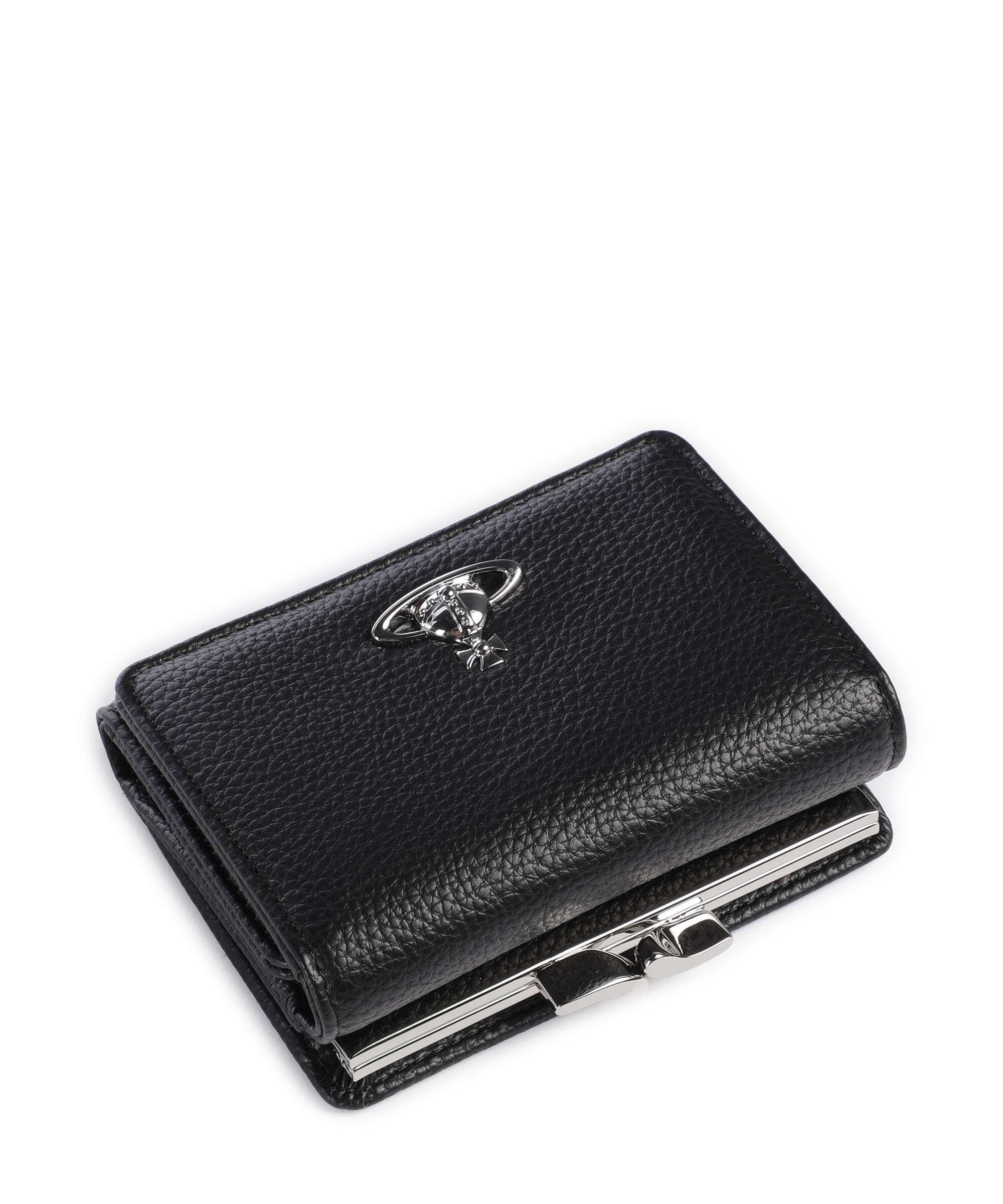 Vivienne Westwood Frame Grain Small Portefeuille black - Image 5