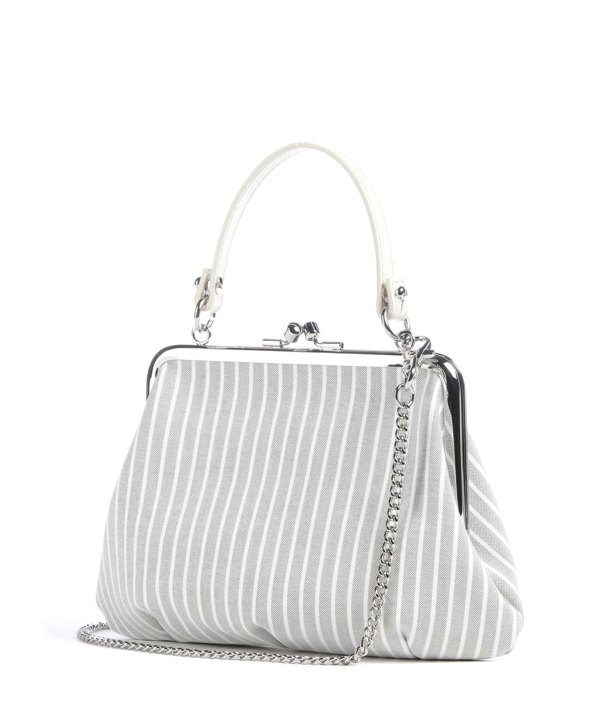 Vivienne Westwood Granny Frame Classic Oxford Shirt Sac à main thyme stripe - Image 2