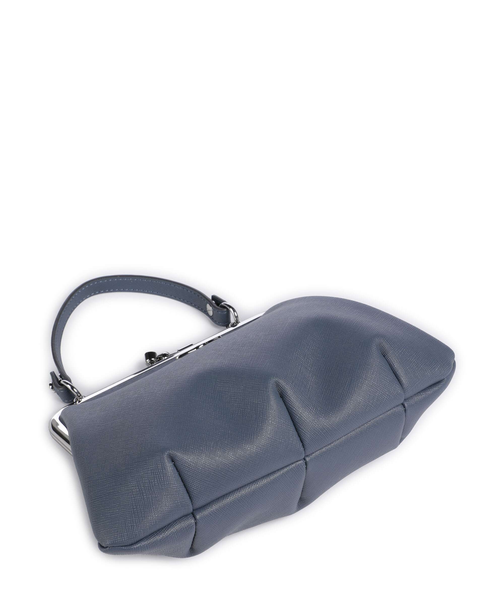 Vivienne Westwood Granny Frame Saffiano Sac à main denim blue - Image 5