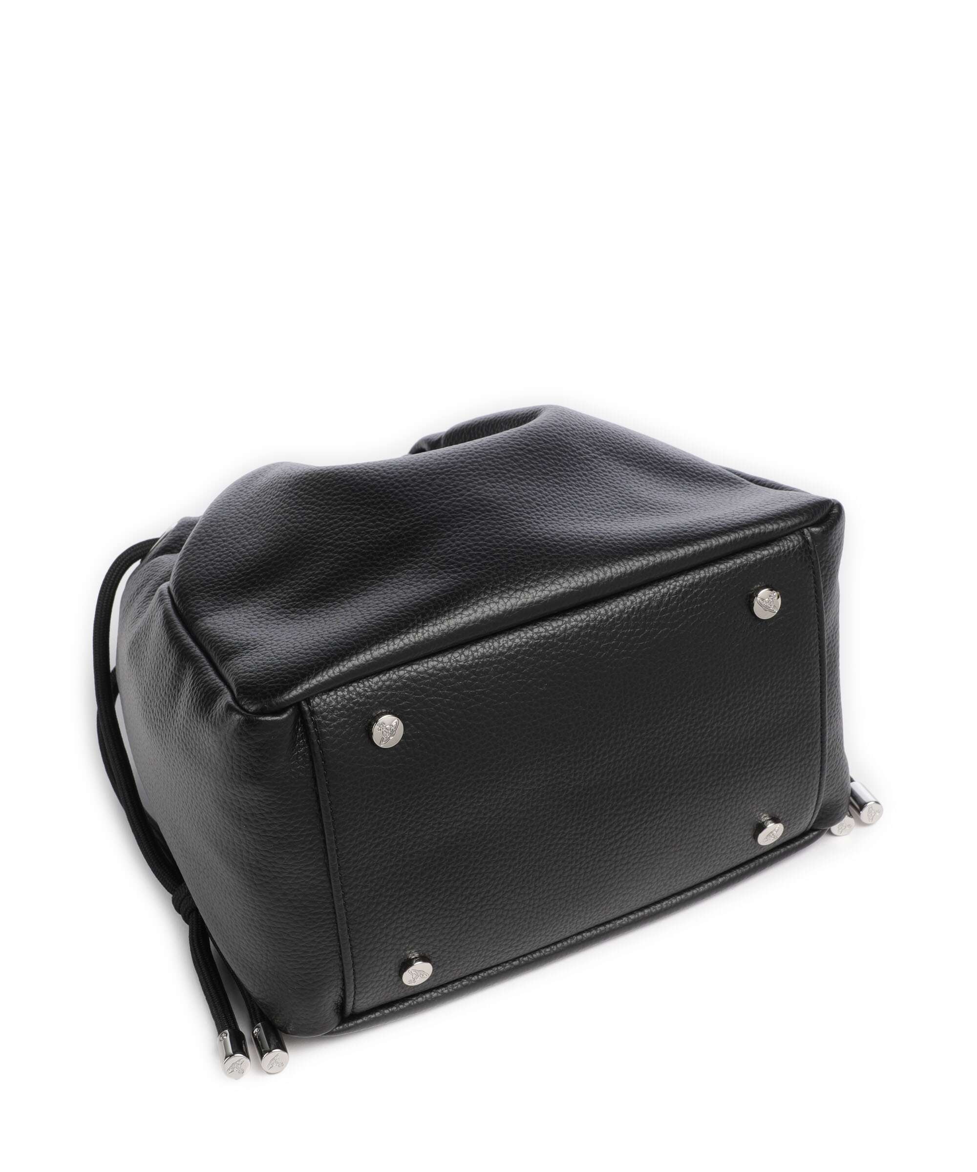 Vivienne Westwood Hilary Grain Small Sac seau black - Image 4