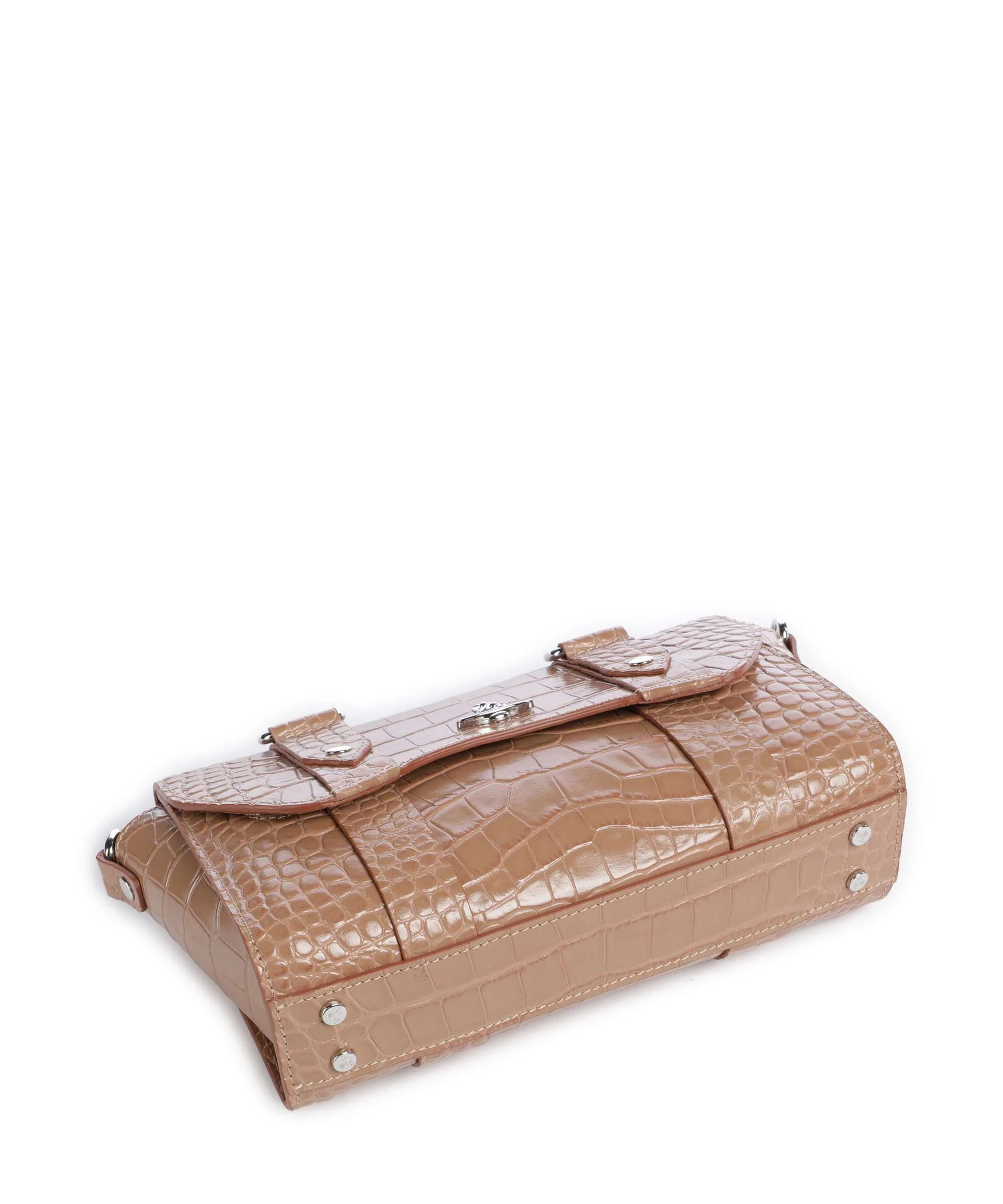 Vivienne Westwood Kimmy Embossed Croc Sac bandoulière dusty pink - Image 5
