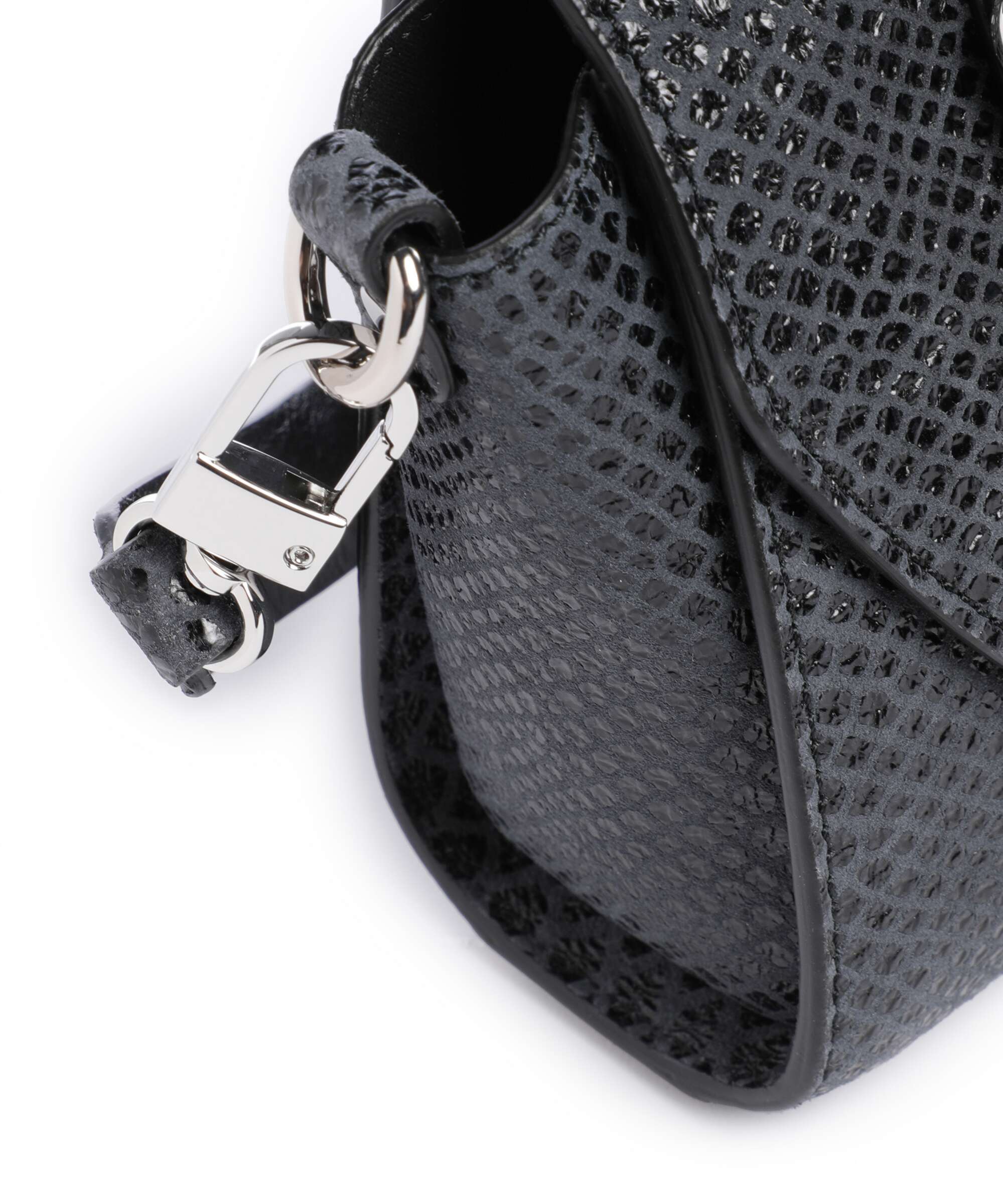 Vivienne Westwood Kimmy Snake Effect Sac bandoulière dark grey - Image 4