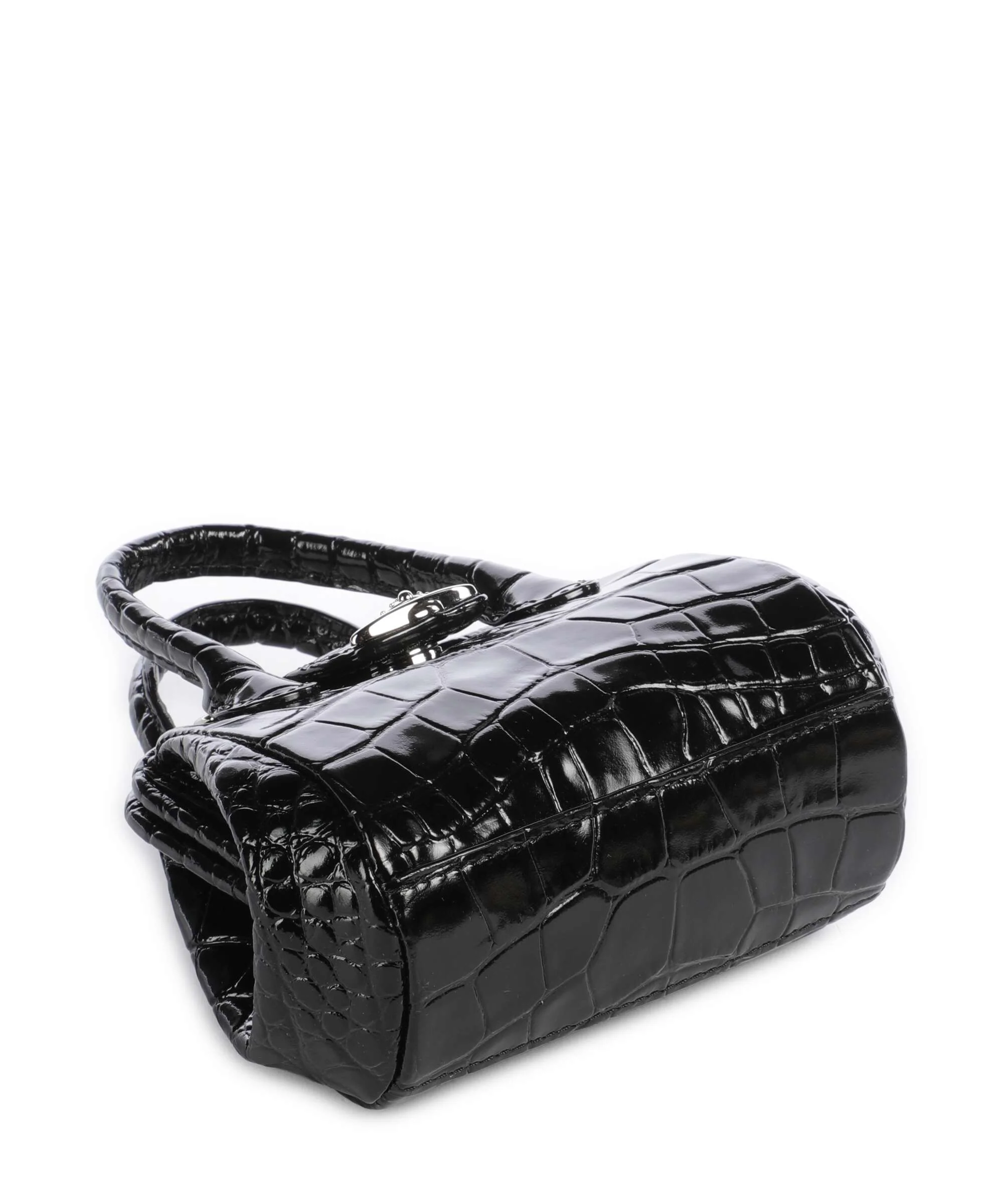 Vivienne Westwood Pamela Embossed Croc Mini Sac bandoulière black - Image 4
