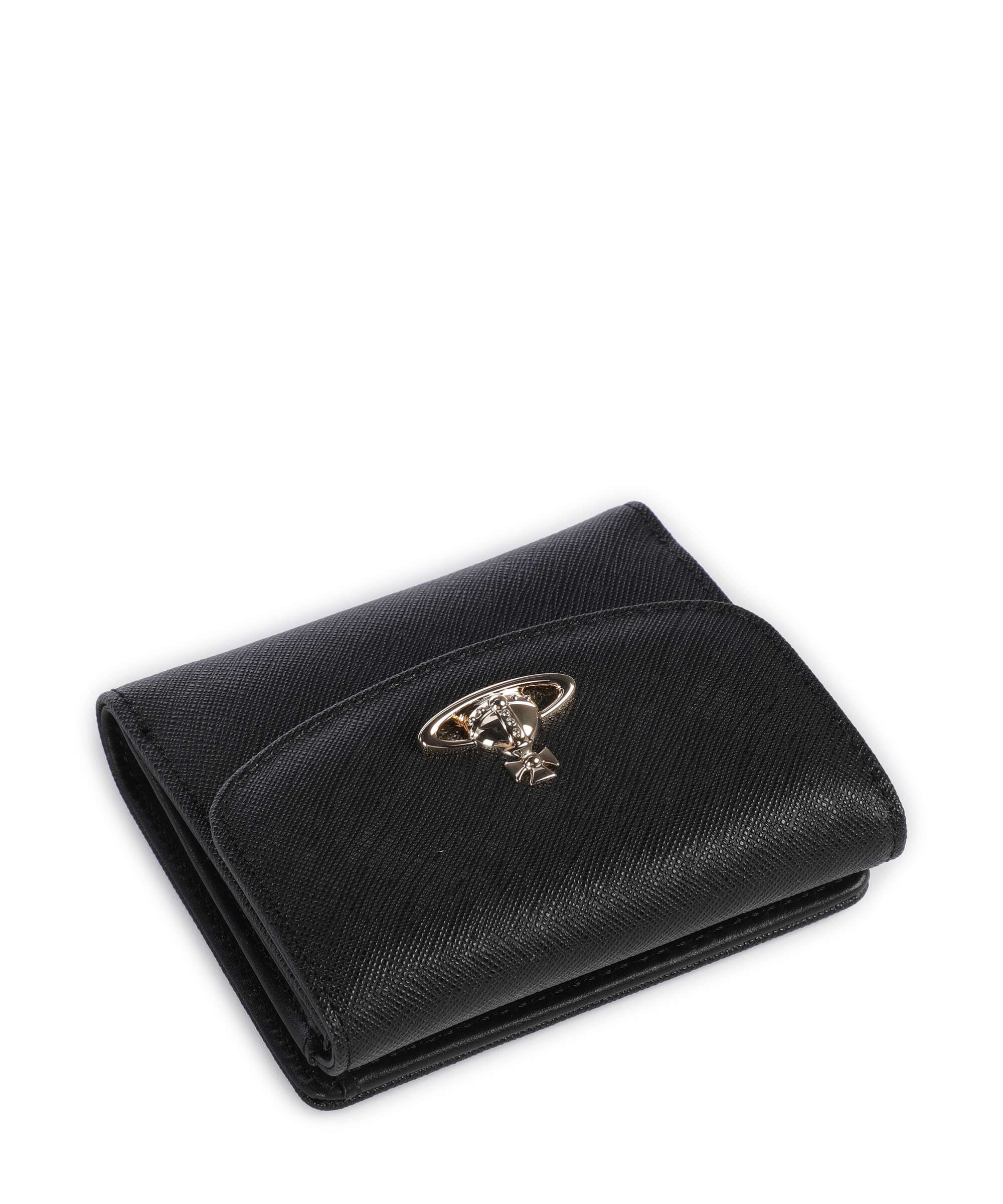 Vivienne Westwood Saffiano Small Portefeuille black - Image 5