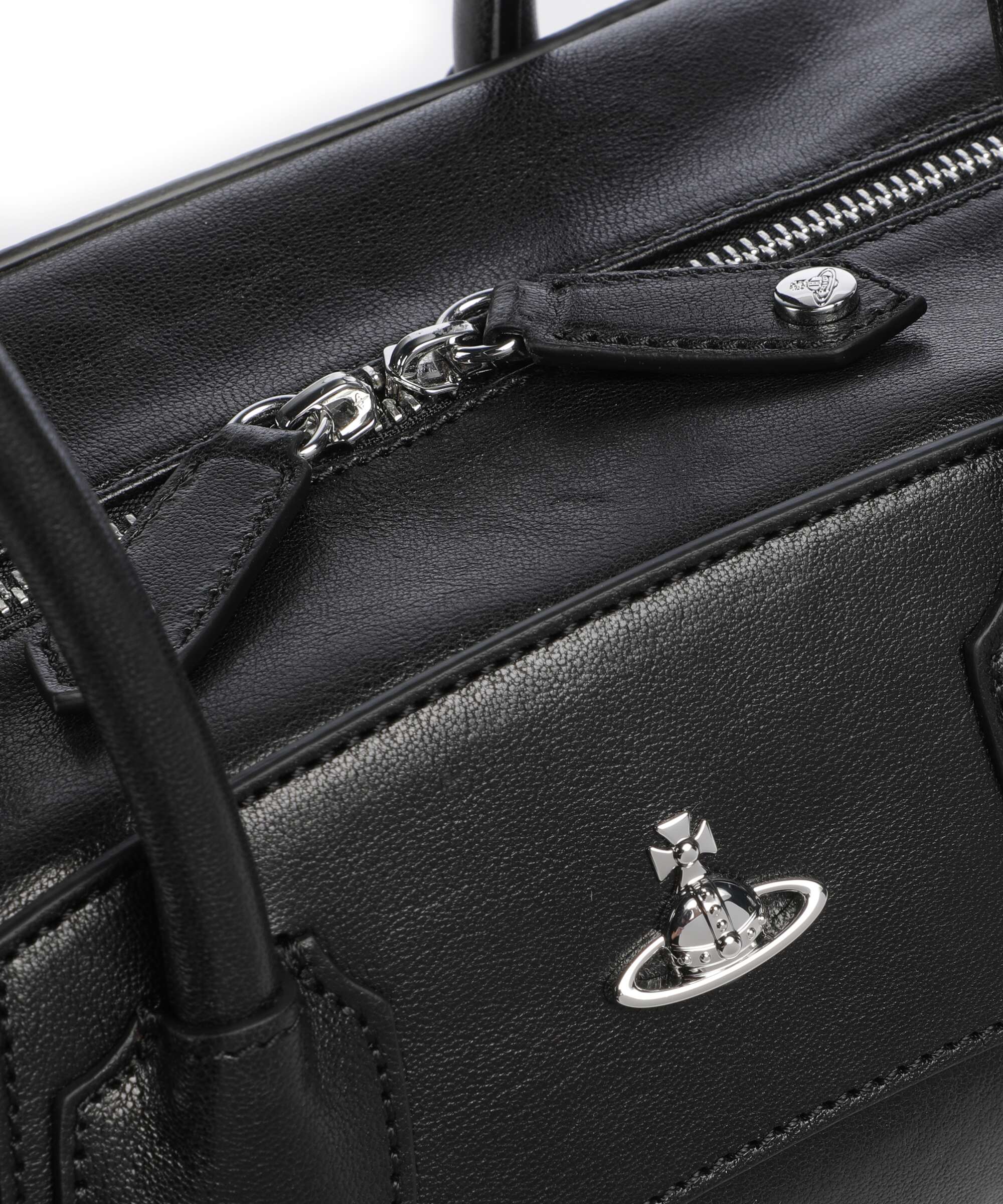 Vivienne Westwood Shirley Supple Small Sac porté épaule black - Image 4