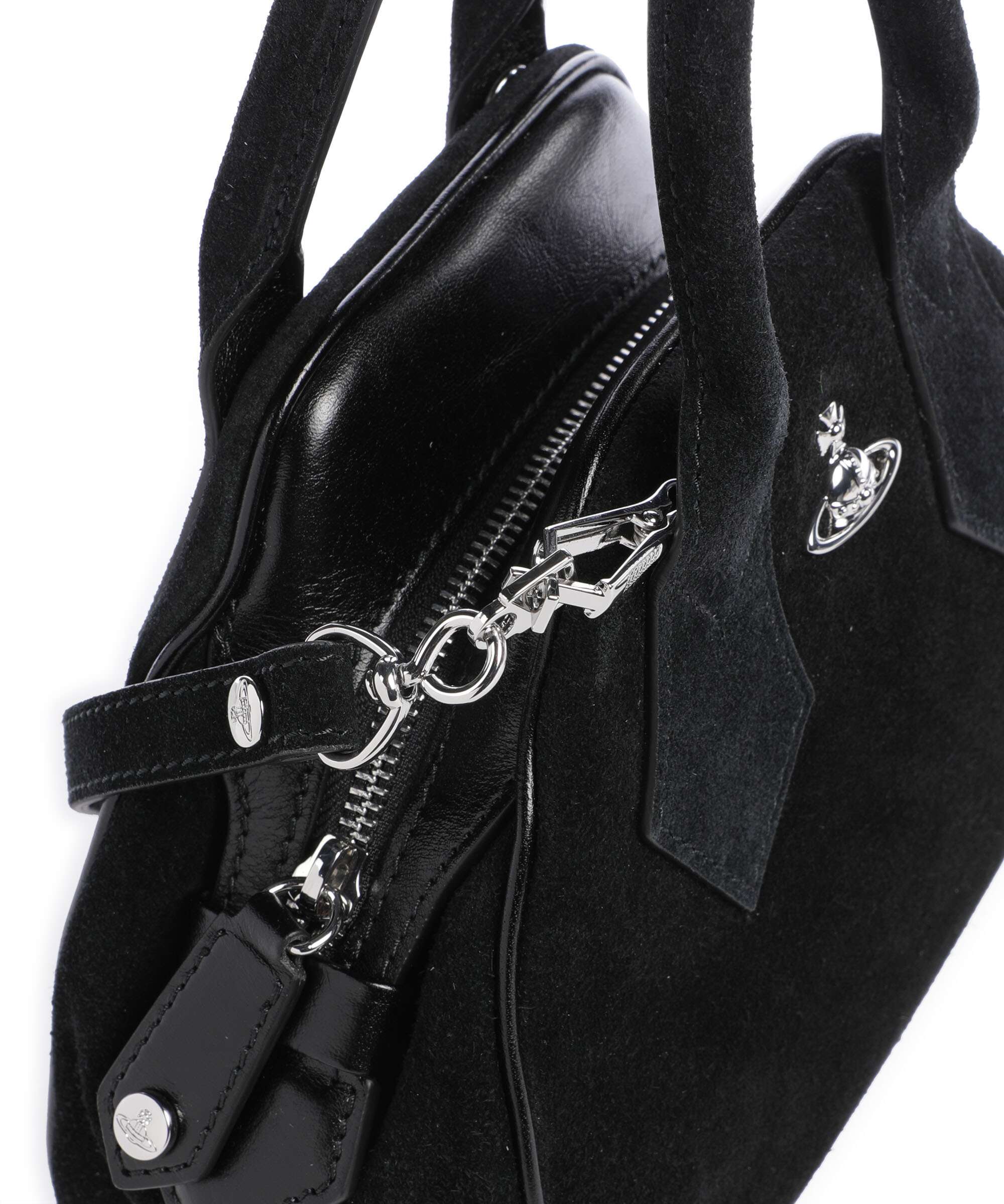Vivienne Westwood Yasmine Suede Small Sac à main black - Image 4